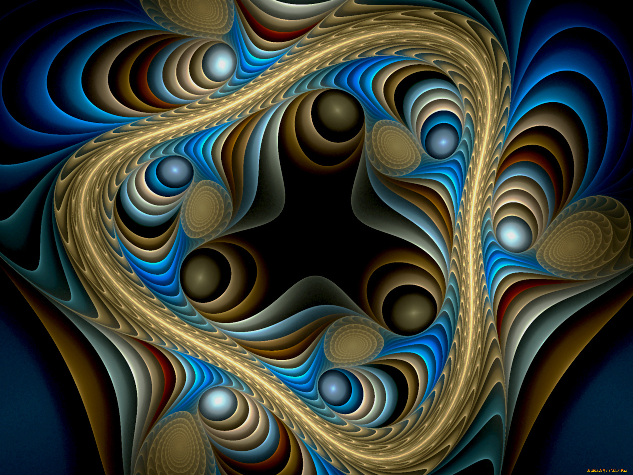 3д, графика, fractal, фракталы, фрактал, узор, фон