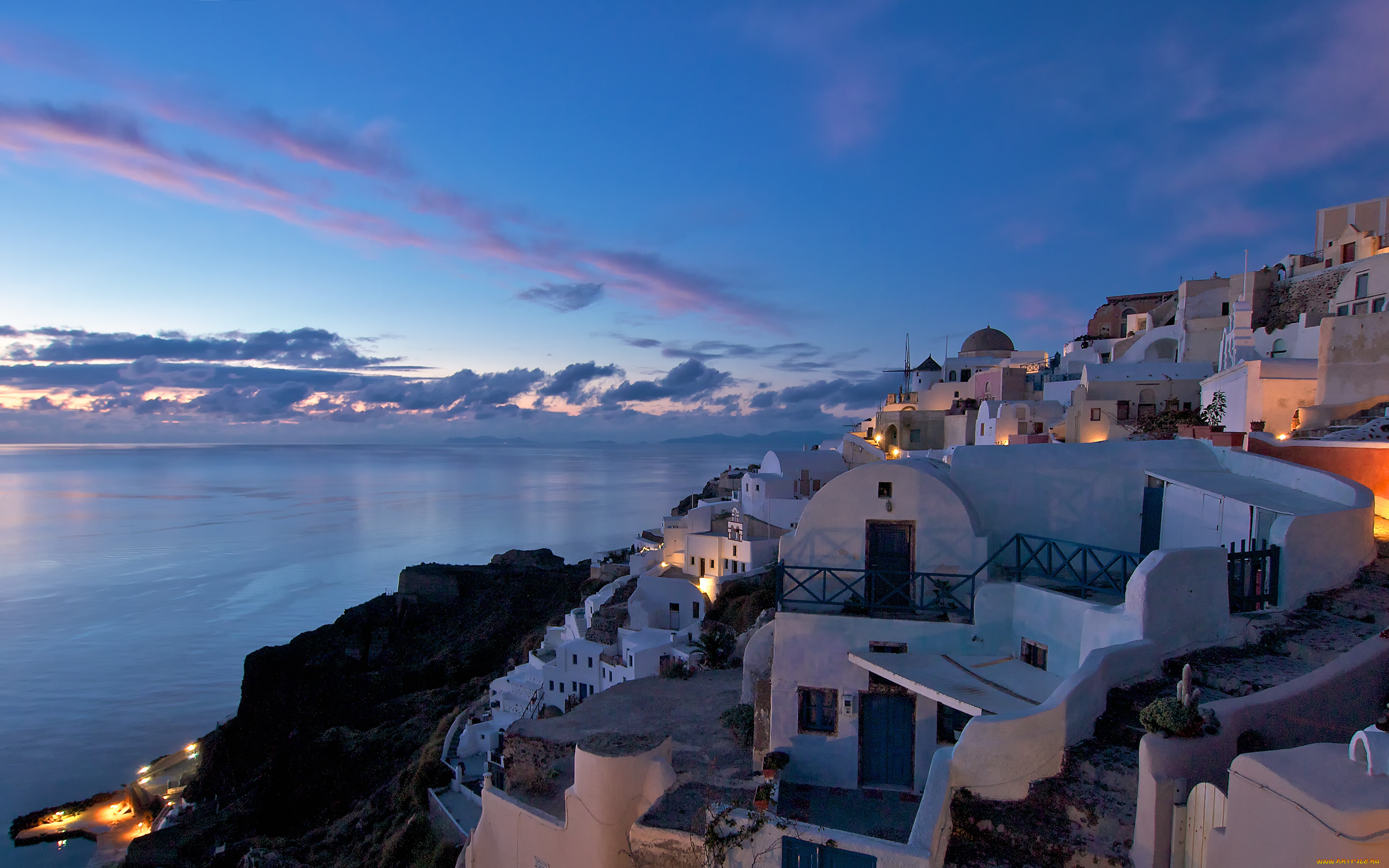 oia, greece, города, санторини, греция, santorini