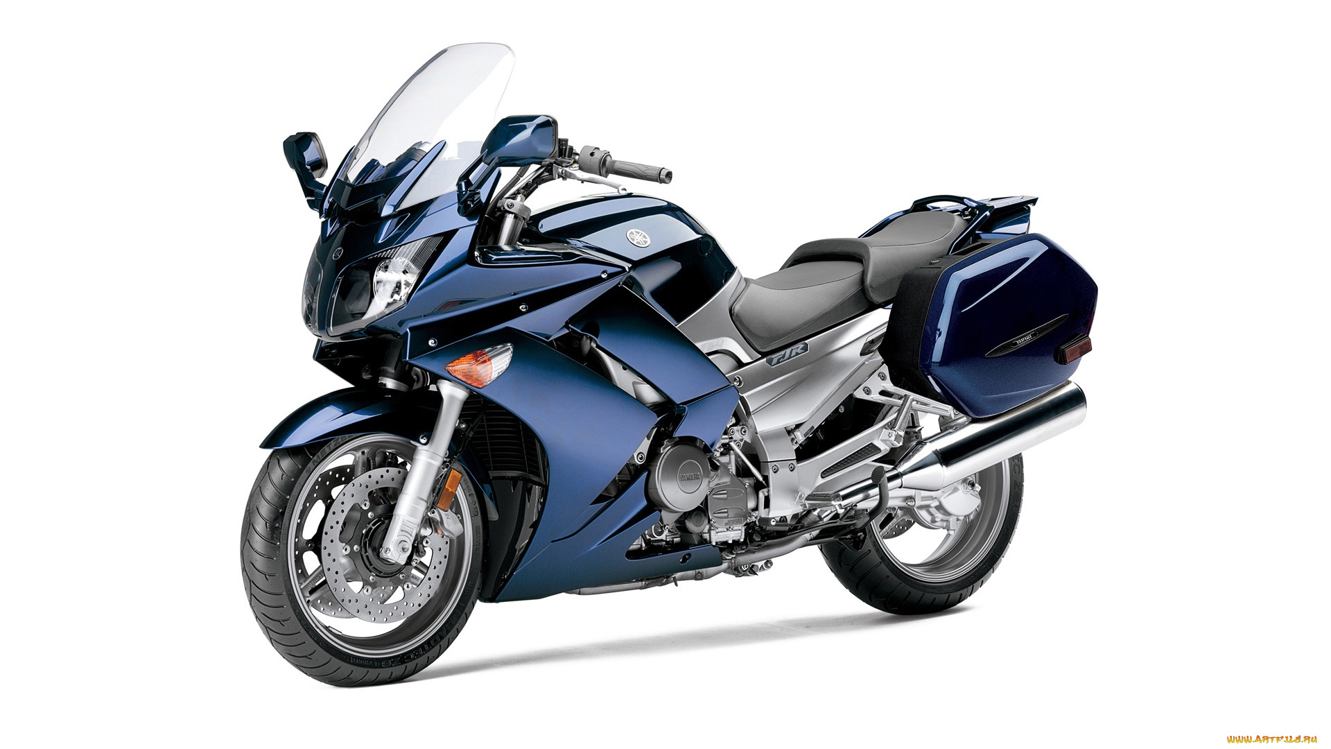мотоциклы, yamaha, синий, 2012, fjr1300a