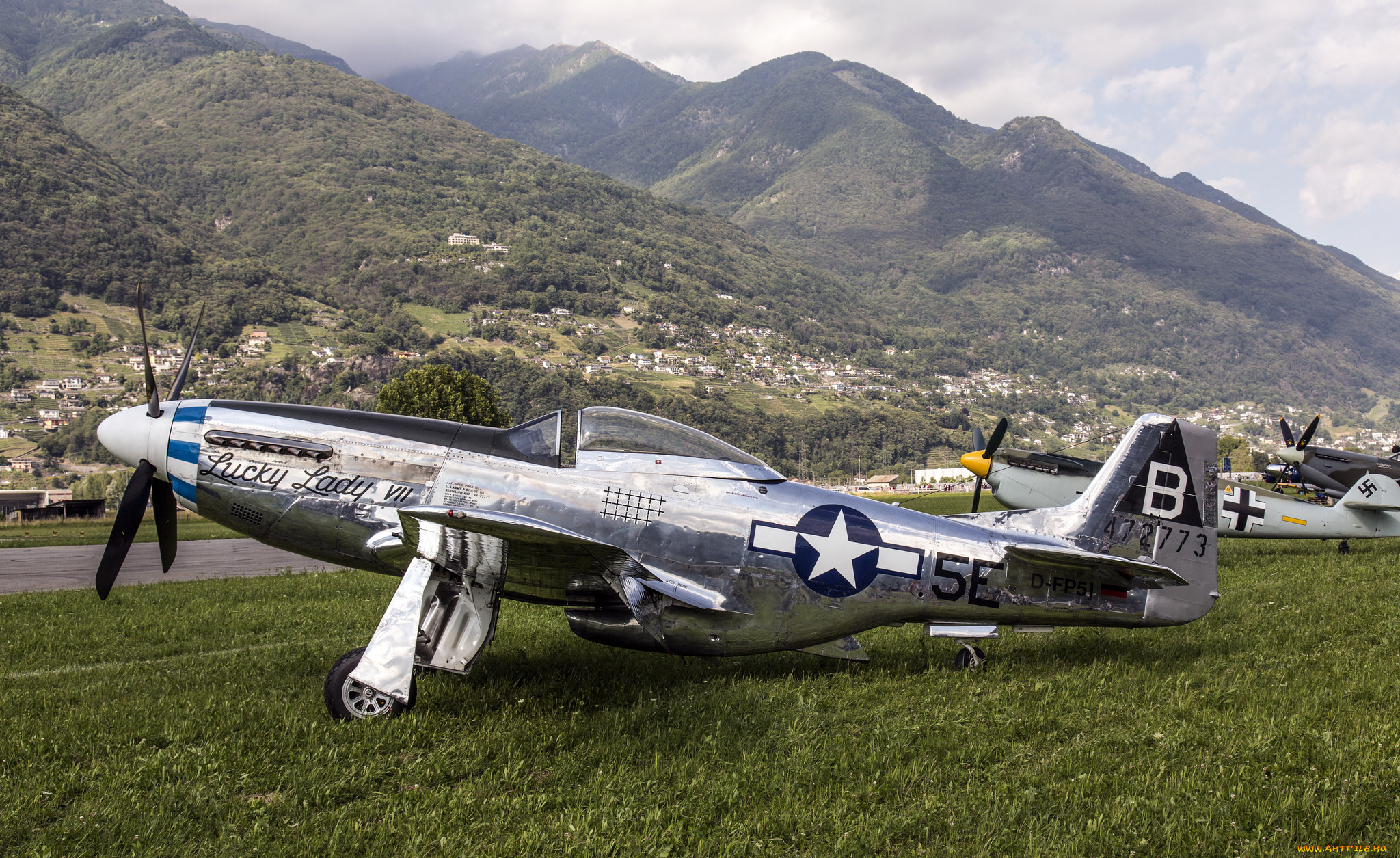 p-51d, авиация, лёгкие, одномоторные, самолёты, истребитель