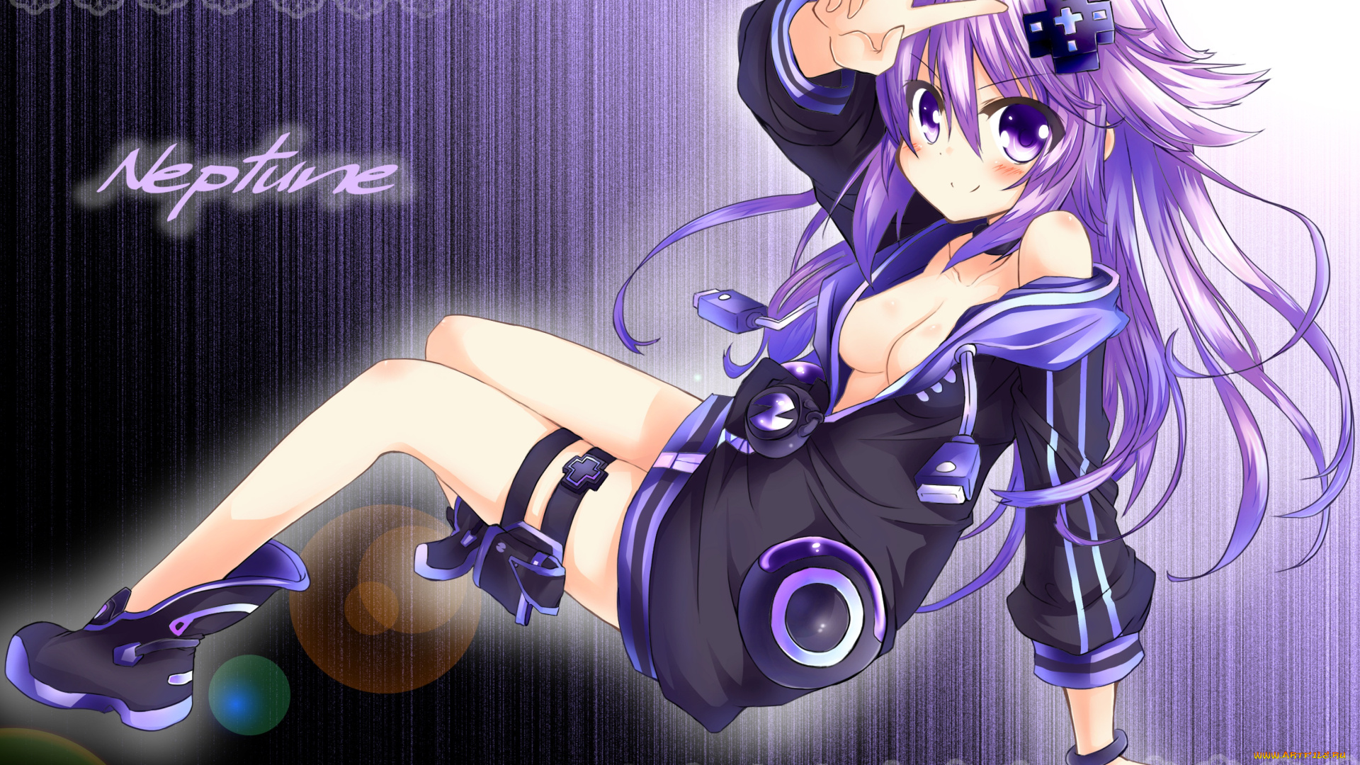 автор, , zero-theme, аниме, hyperdimension, neptunia, neptune, hyperdimension, neptunia, vii