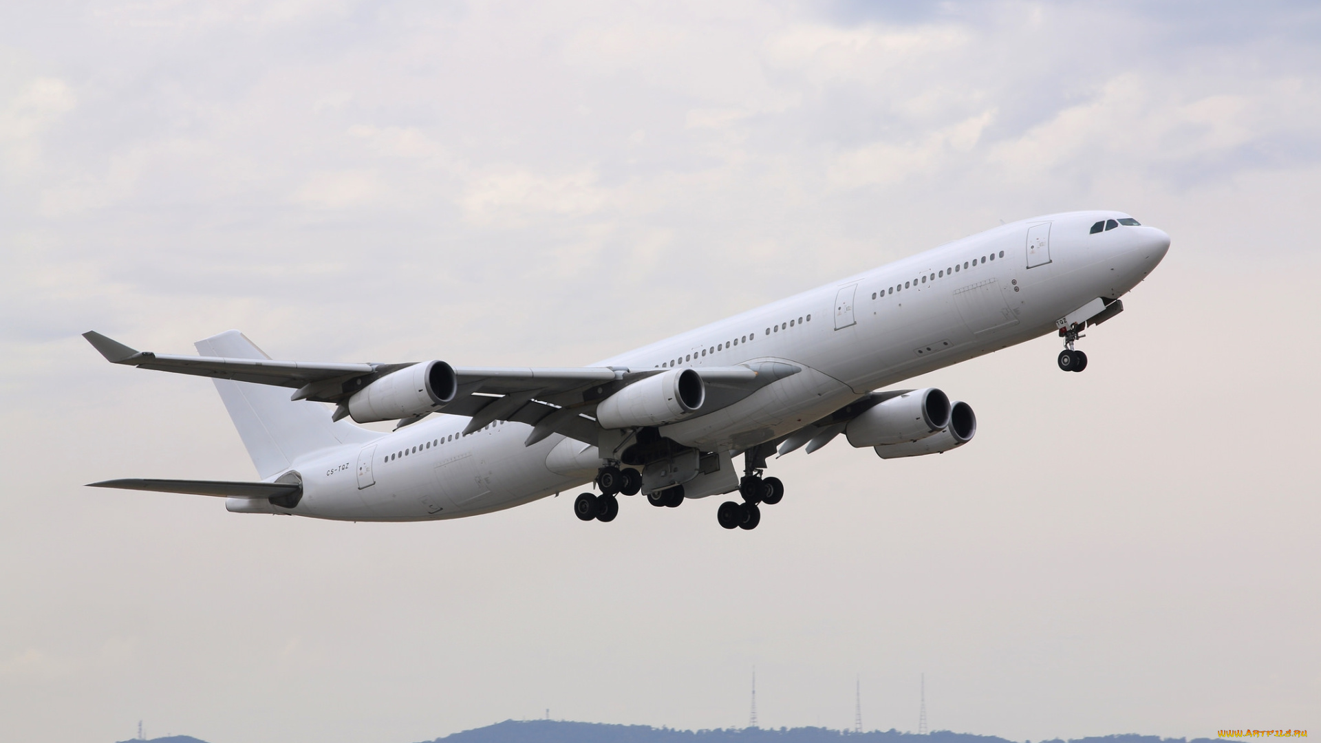 a340-300, авиация, пассажирские, самолёты, авиалайнер