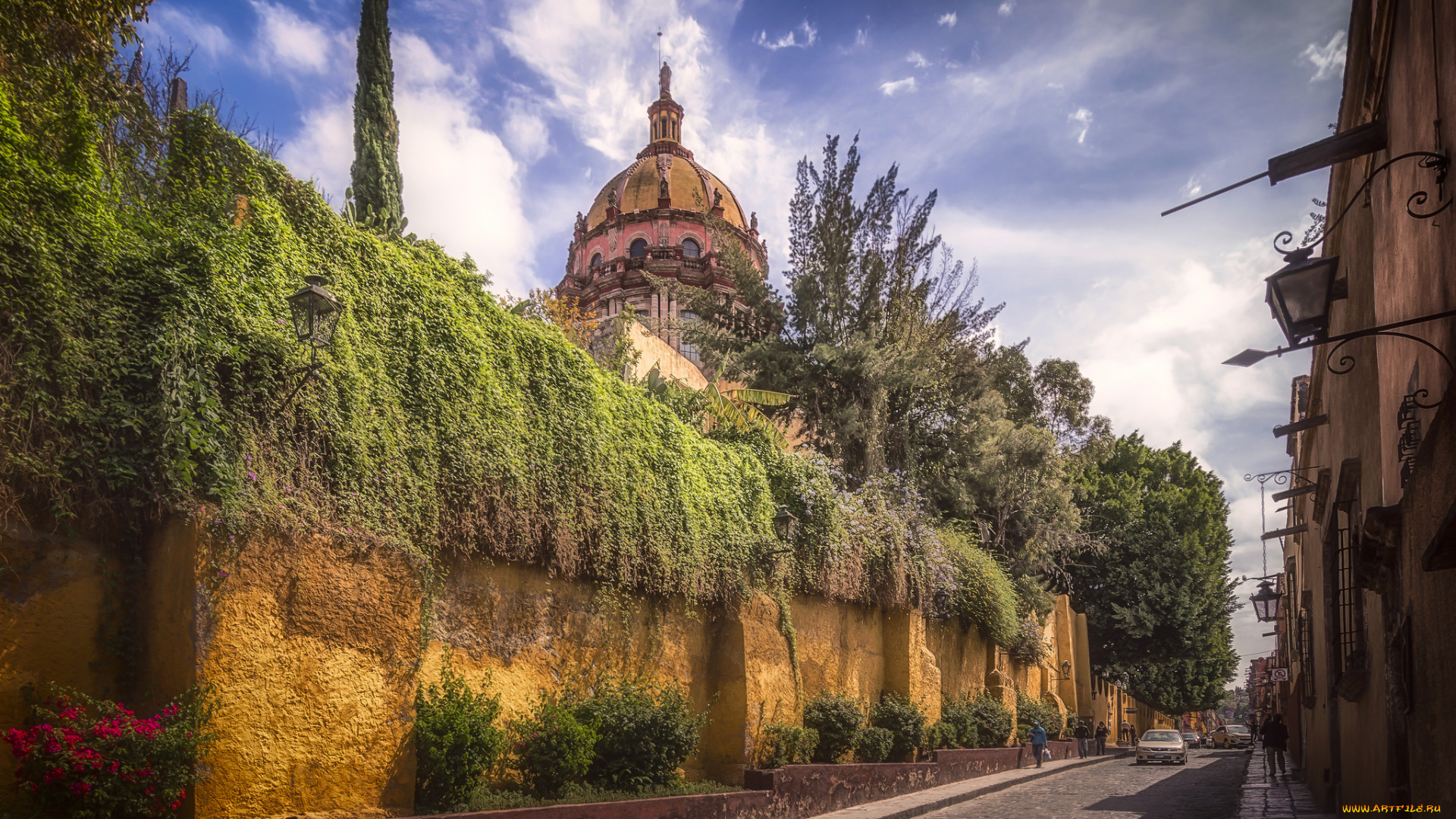 street, canal, in, san, miguel, de, allende, города, -, улицы, , площади, , набережные, канал