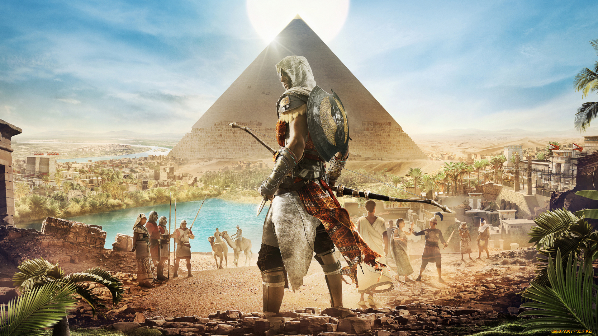 видео, игры, assassin`s, creed, , origins, шутер, assassin's, creed, origins, action