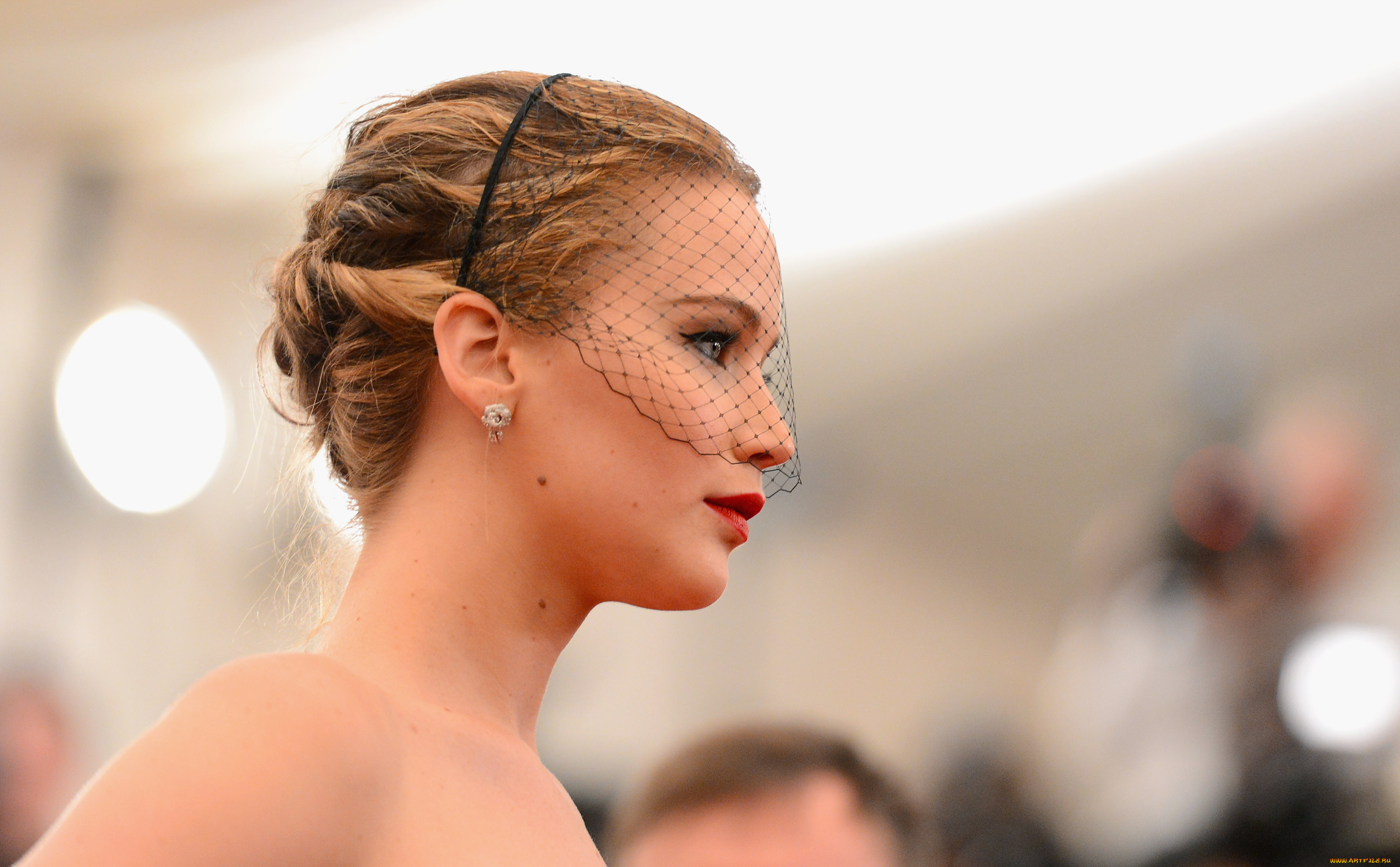 девушки, jennifer, lawrence, блондинка, лицо, вуаль, дженнифер, лоуренс, актриса