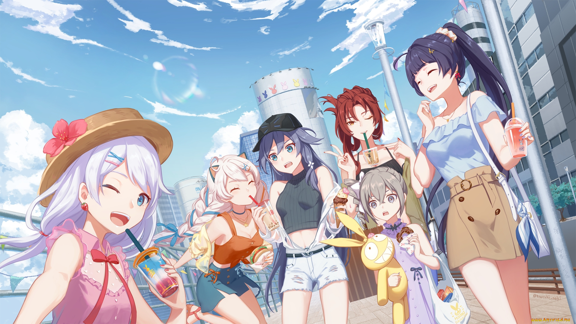 аниме, honkai, impact, 3rd, kiana, kaslana, murata, himeko, raiden, mei, theresa, apocalypse, bronya, zaychik, fu, hua, honkai, impact, 3rd