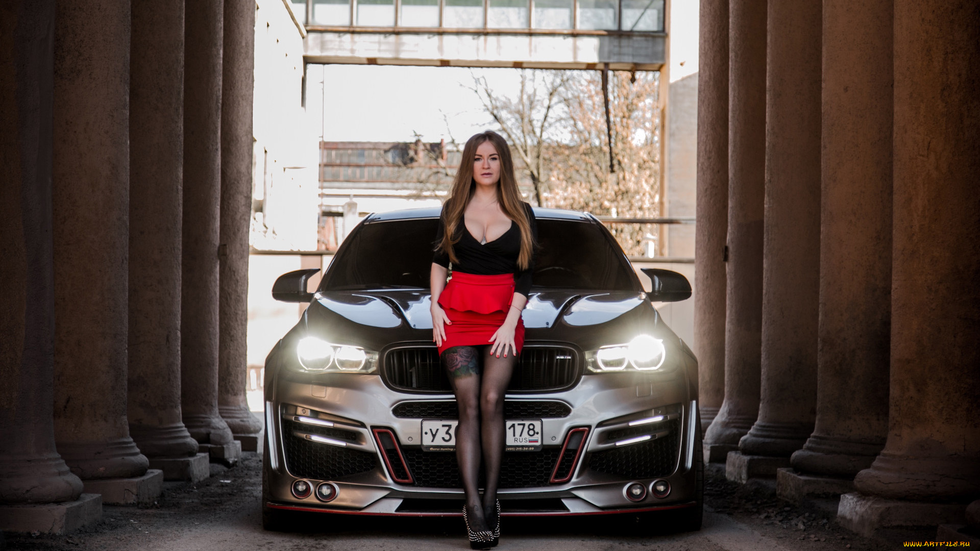 автомобили, -авто, с, девушками, bmw, m6, софия, темникова