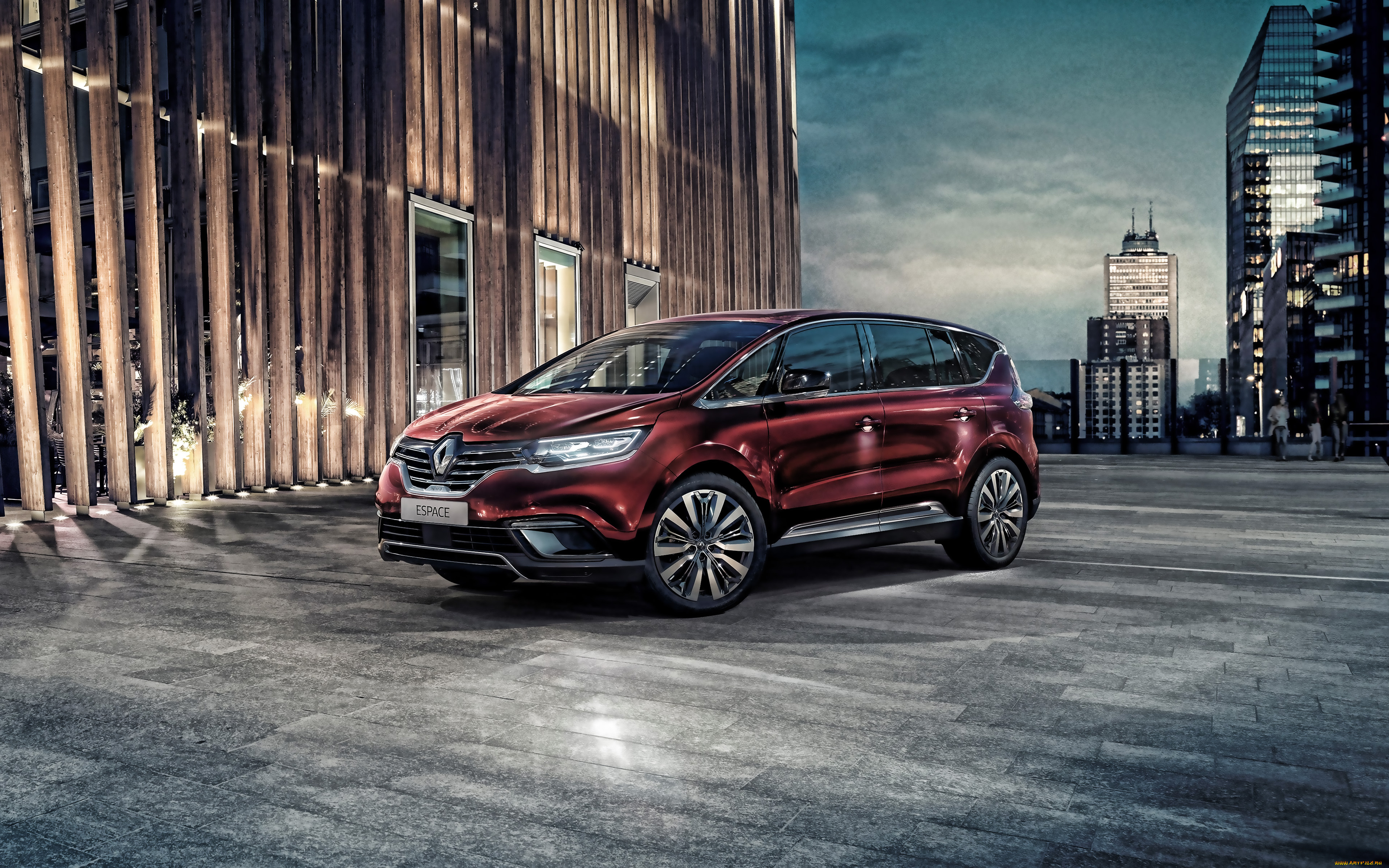 2020, renault, espace, автомобили, renault, французские, espace, новый, экстерьер, 2020, вид, спереди, красный, минивэн