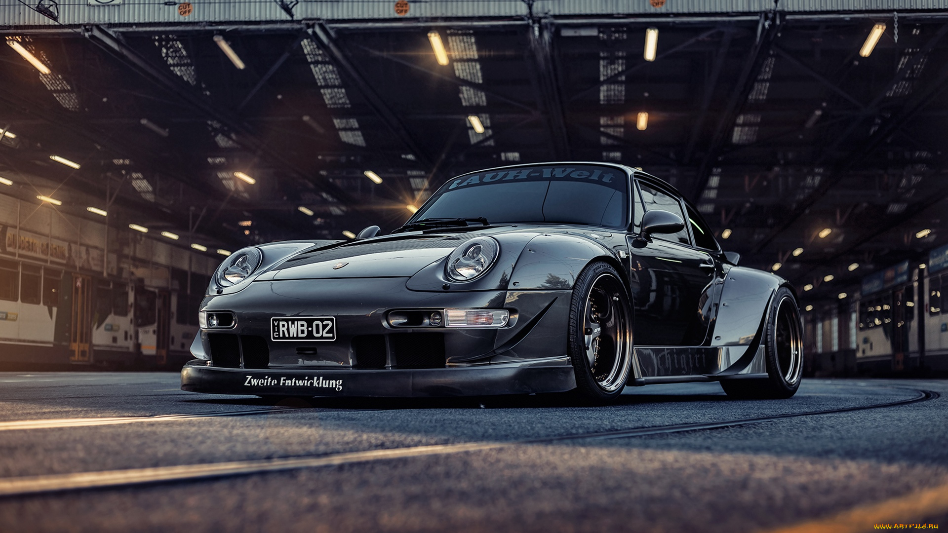 автомобили, porsche, 911, rwb