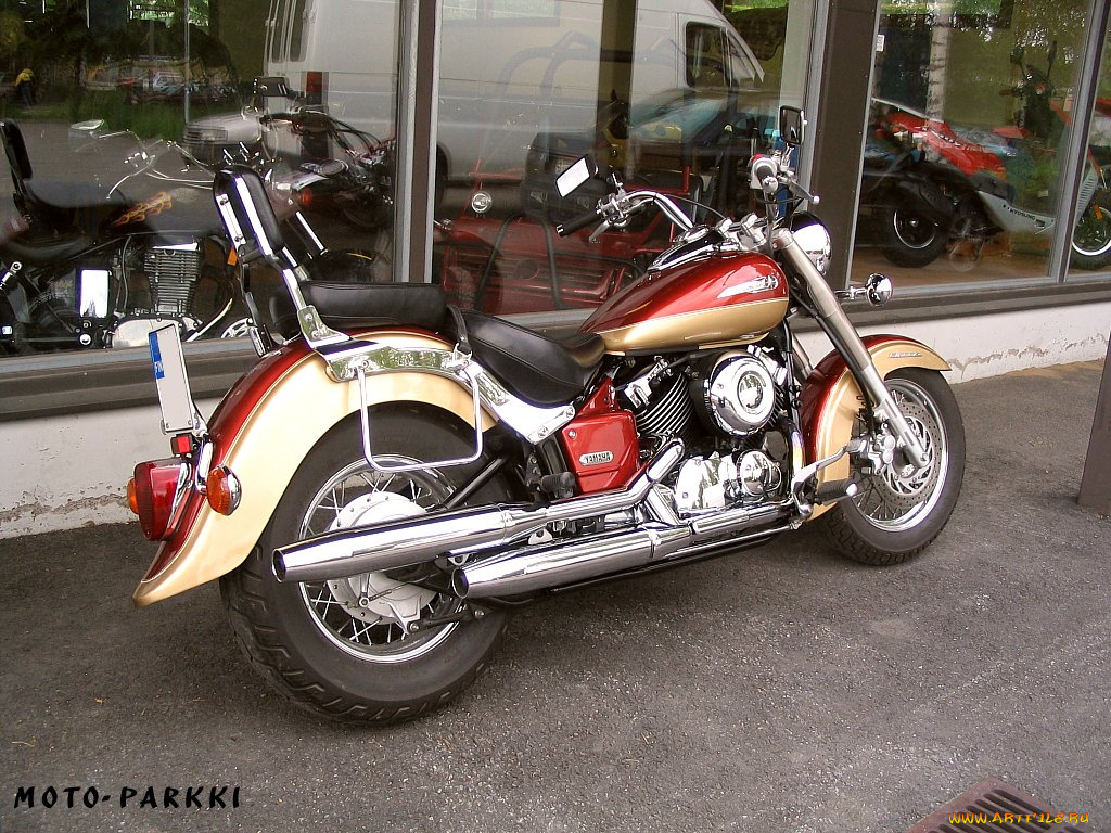 yamaha, xvs, 650, classic, мотоциклы