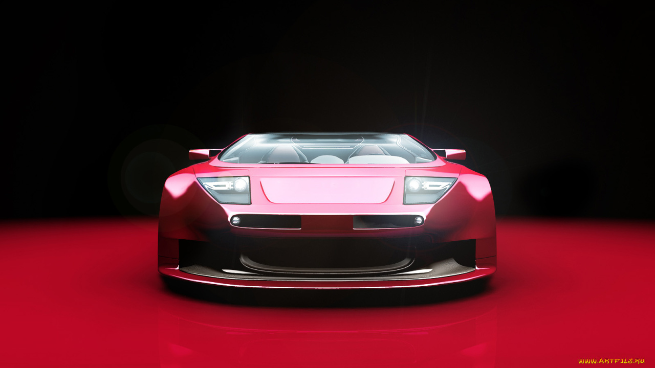 v8, twin, turbo, concept, design, by, stefan, schulze, автомобили, 3д