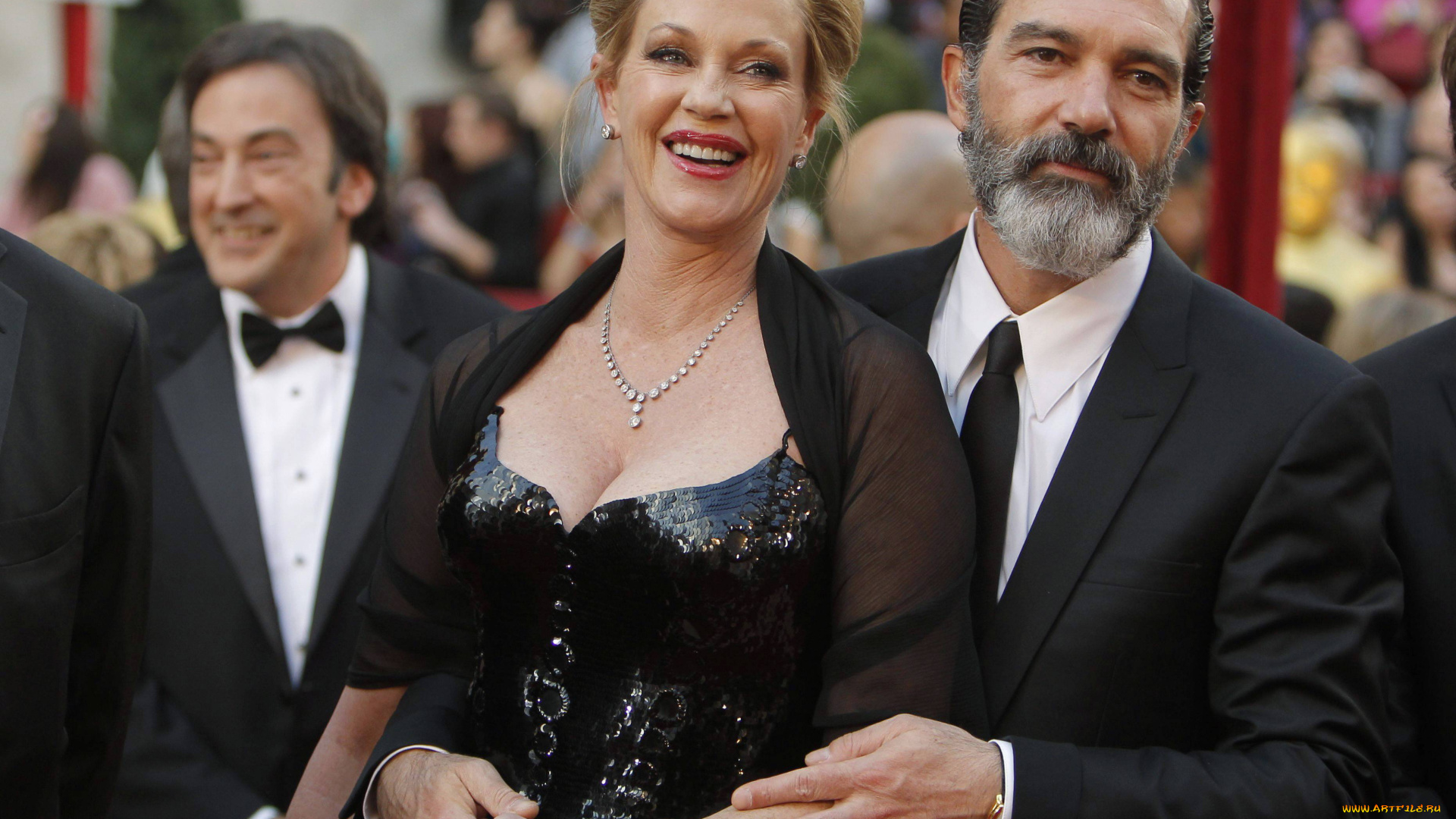 melanie, griffith, antonio, banderas, разное, знаменитости, актер, актриса