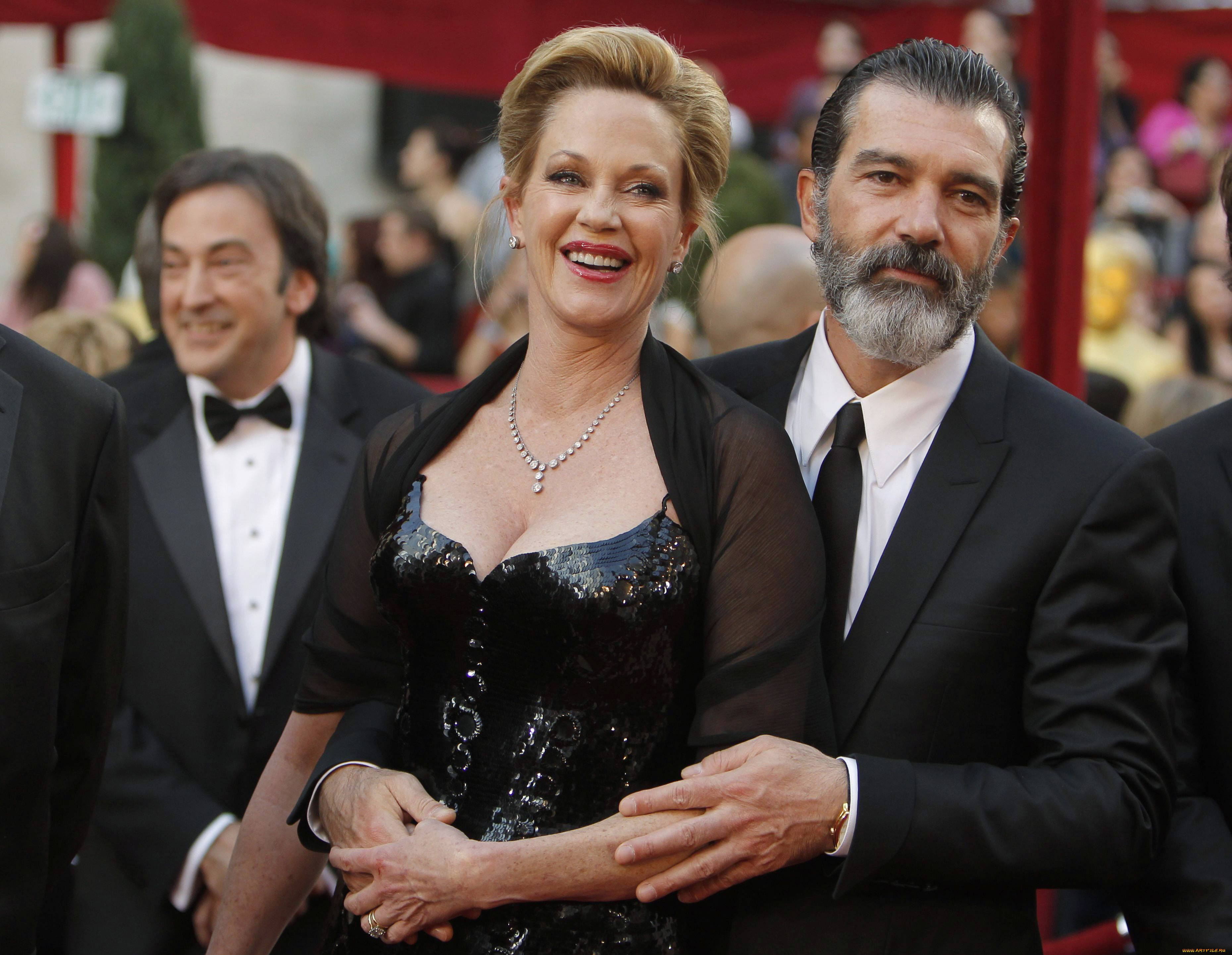 melanie, griffith, antonio, banderas, разное, знаменитости, актер, актриса