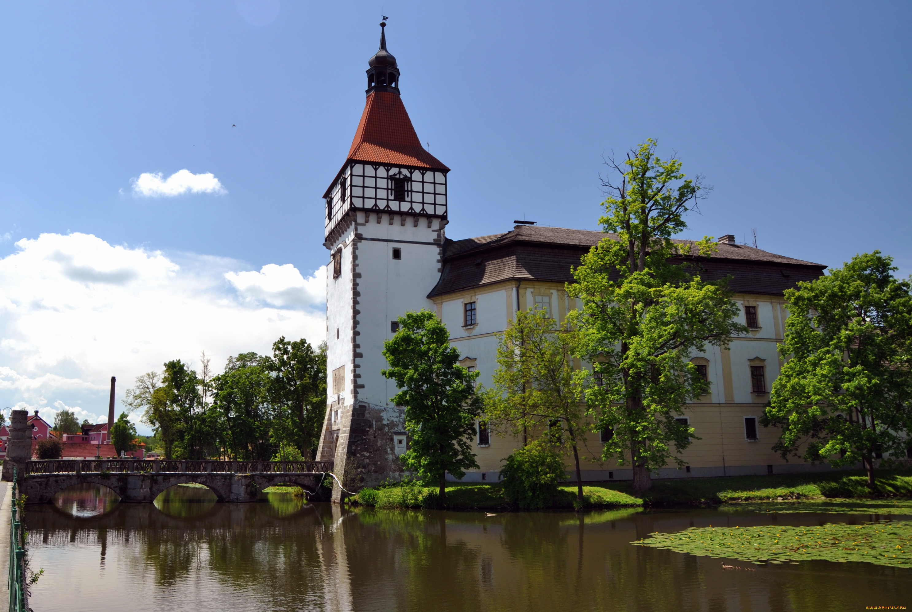 blatna, castle, Чехия, города, дворцы, замки, крепости, замок