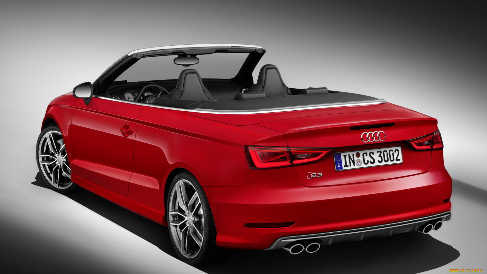 автомобили, audi, 2014г, 8v, cabrio, красный, s3