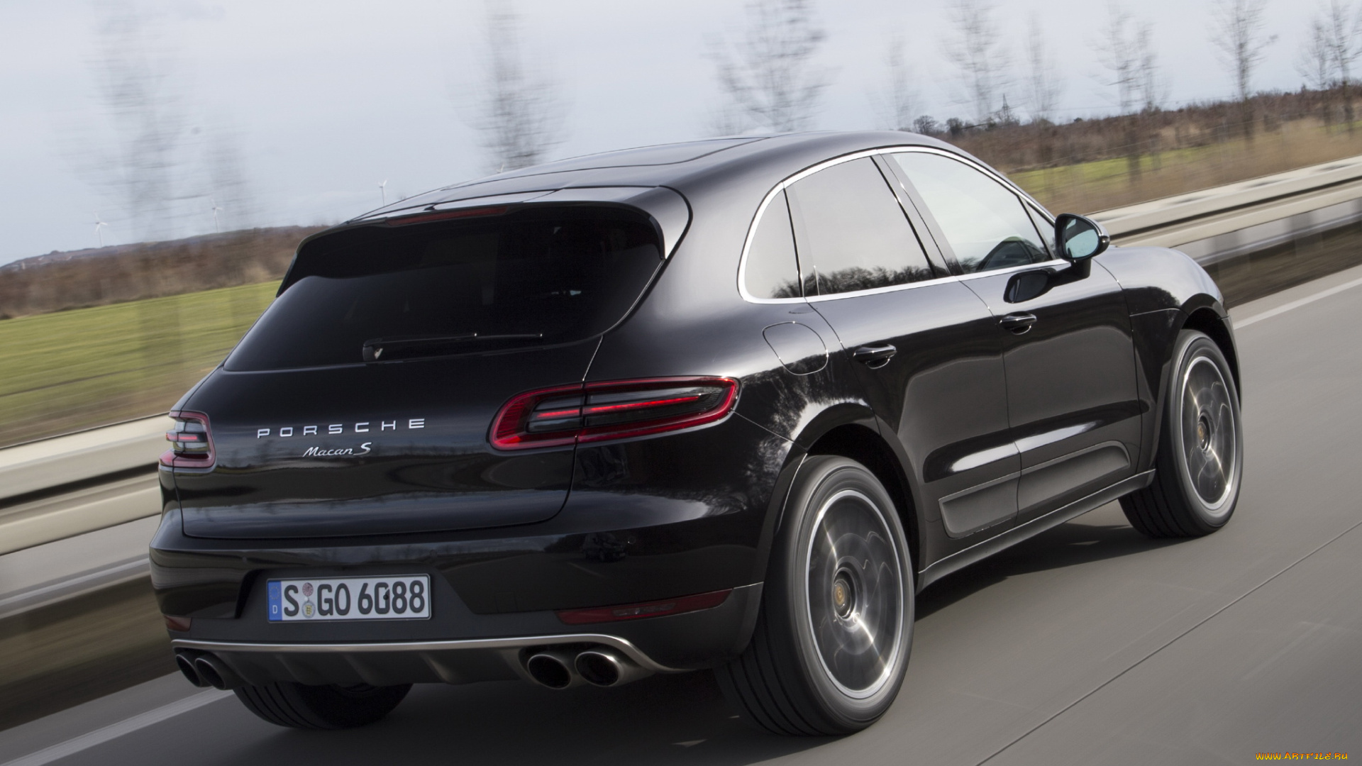 автомобили, porsche, 2014, macan, s