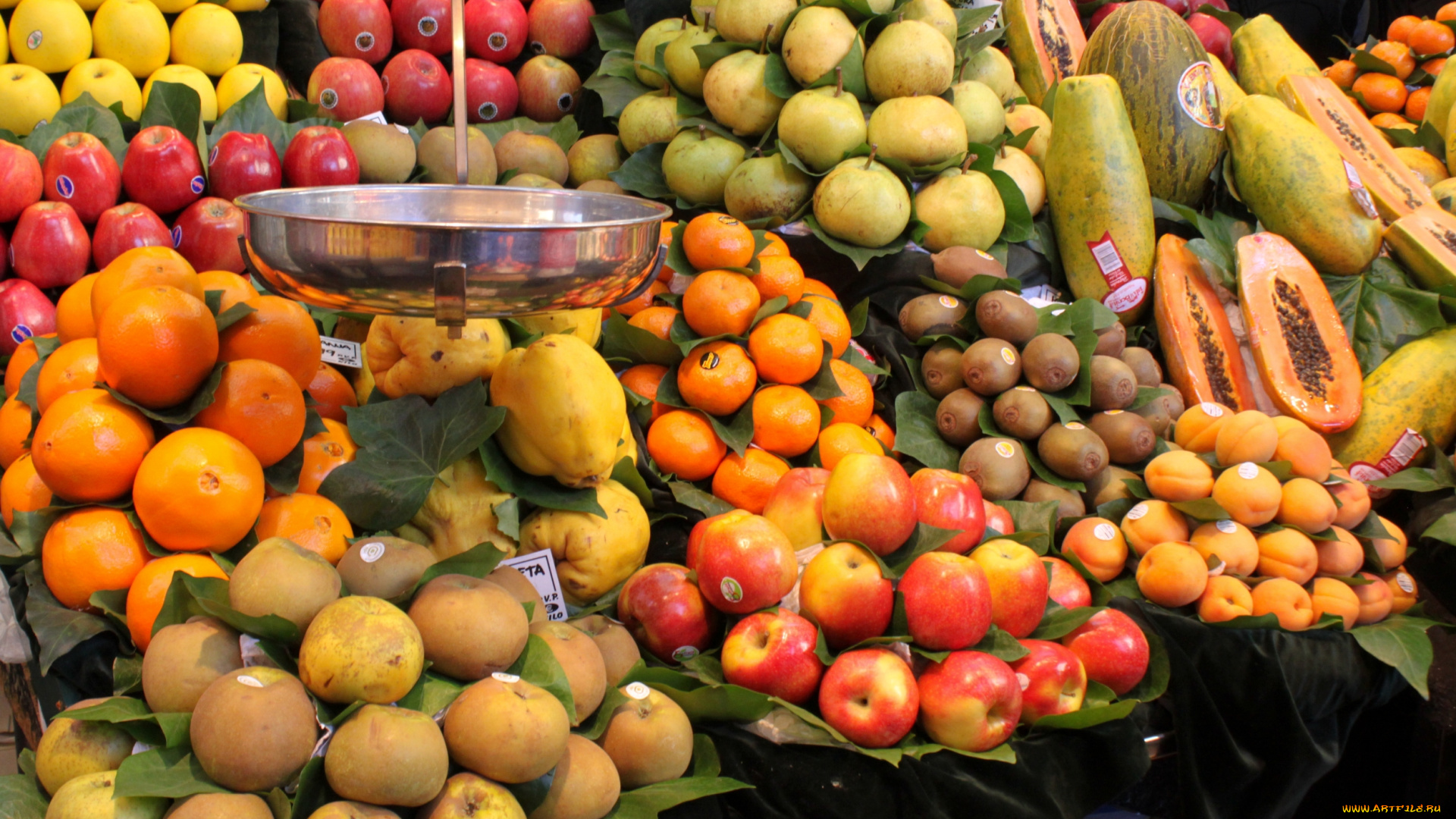 еда, фрукты, , ягоды, апельсины, груши, мандарины, яблоки