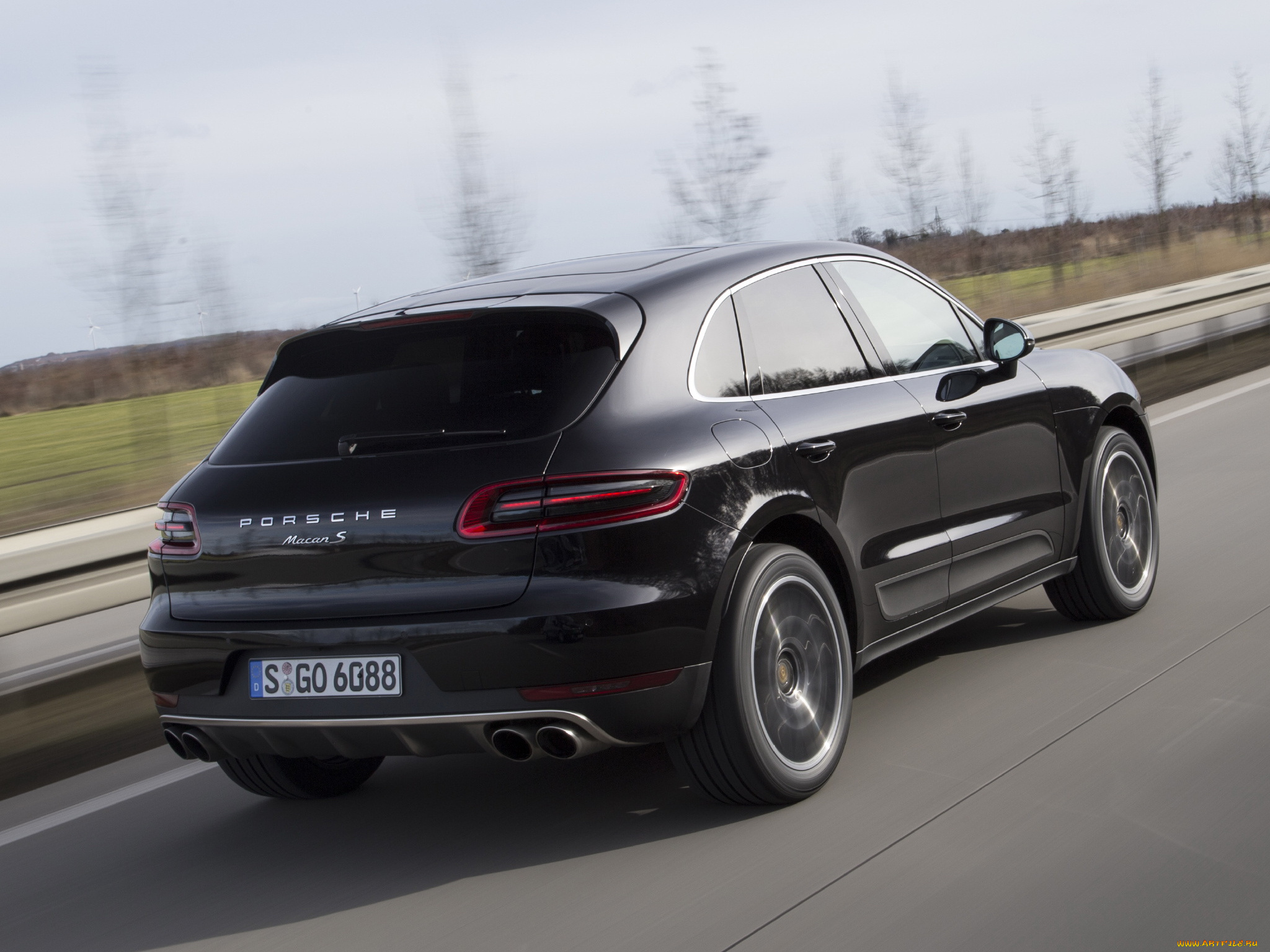 автомобили, porsche, 2014, macan, s