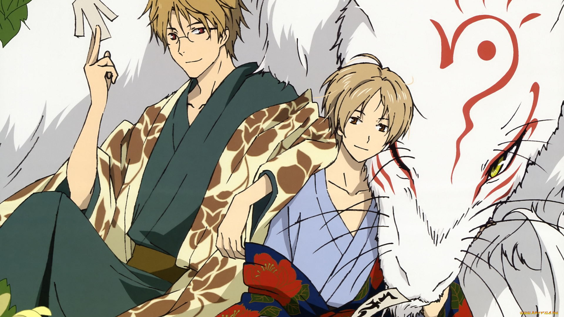 аниме, natsume, yuujinchou, тетрадь, дружбы