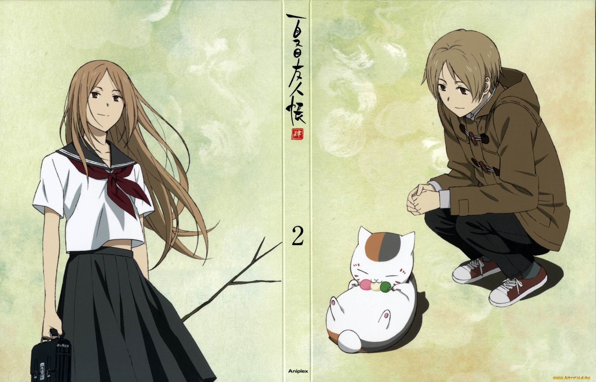 аниме, natsume, yuujinchou, тетрадь, дружбы