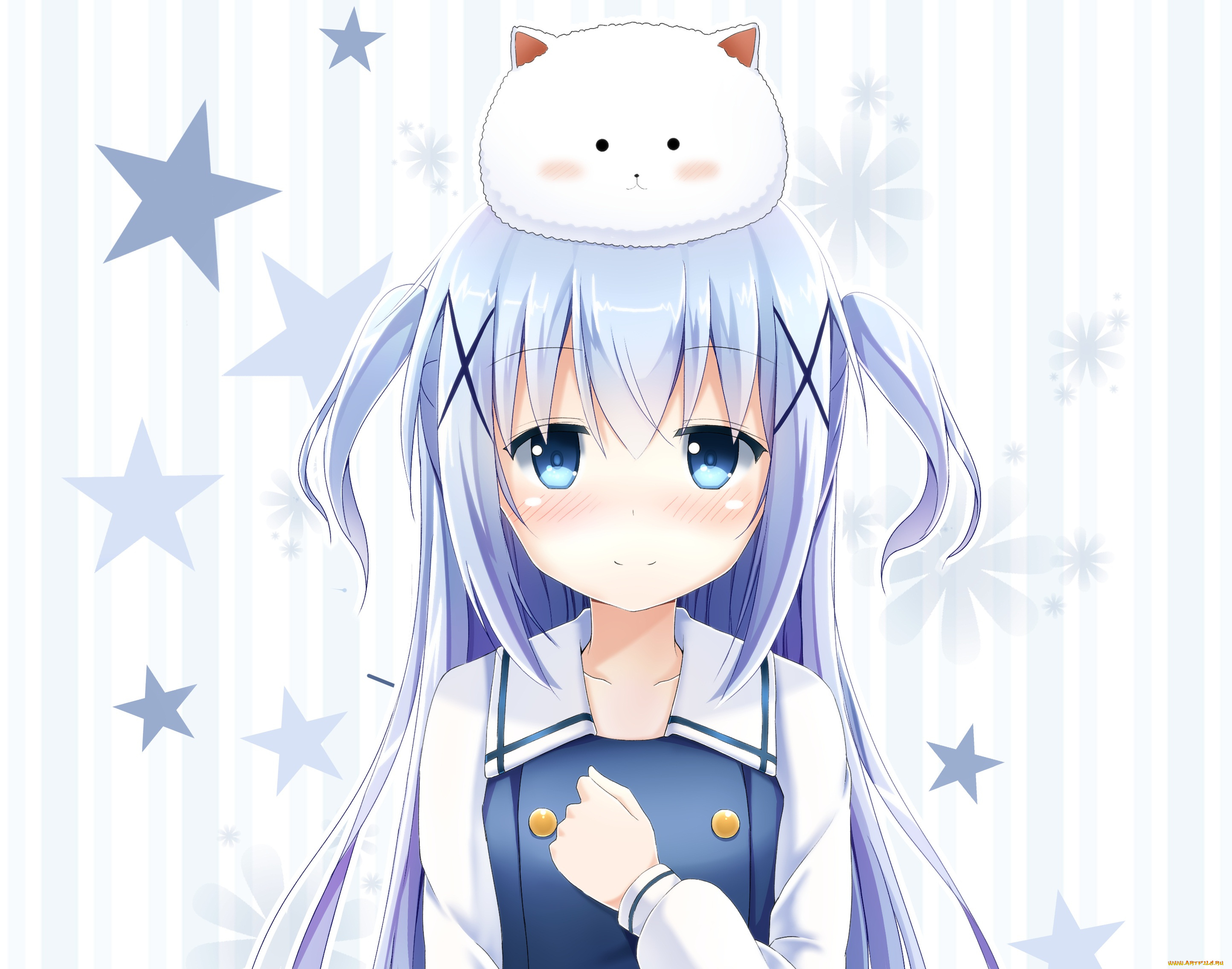 аниме, gochuumon, wa, usagi, desu, ka, gochuumon, wa, usagi, desu, ka, tippy, kafuu, chino