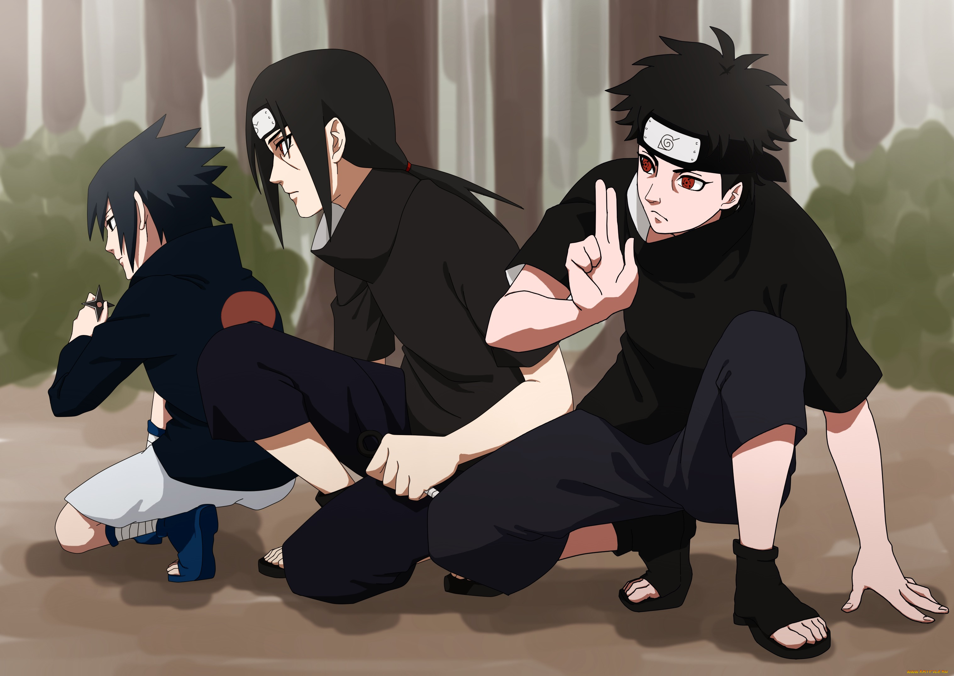 аниме, naruto, uchiha, clan, itachi, sasuke, shisui, sharingan