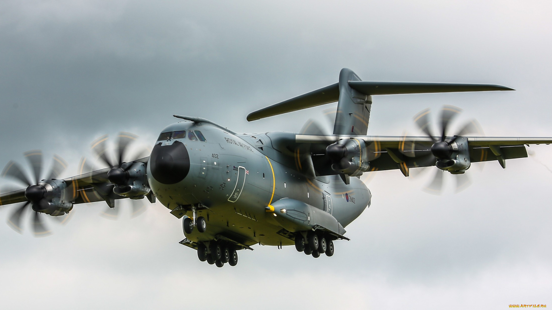 airbus, a400m, atlas, zm403, авиация, военно-транспортные, самолёты, транспорт