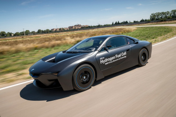 обоя bmw i8 hydrogen fuel cell prototype 2015, автомобили, bmw, prototype, fuel, cell, hydrogen, i8, 2015