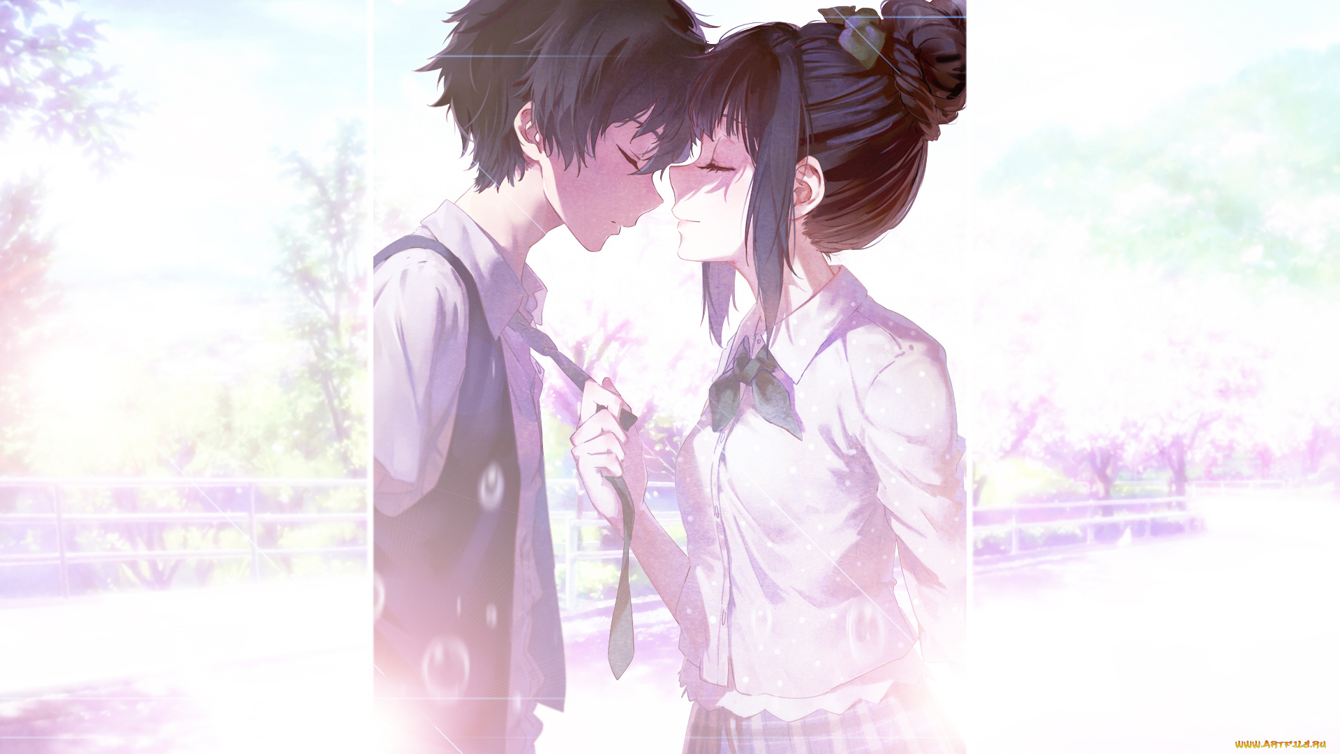 аниме, hyouka, романтика, двое