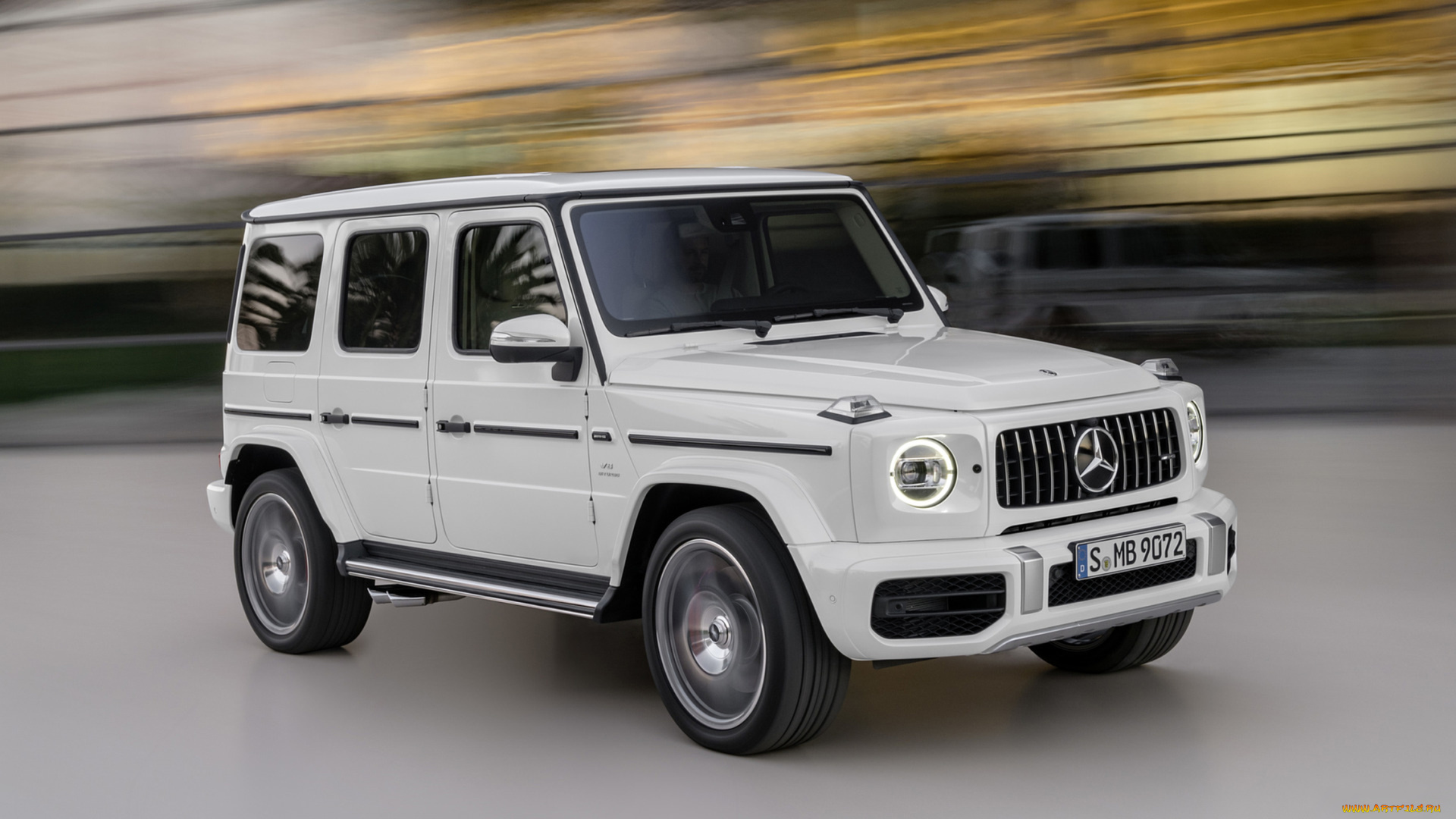 mercedes-benz, amg, g63, 2019, автомобили, mercedes-benz, amg, g63, 2019, белый