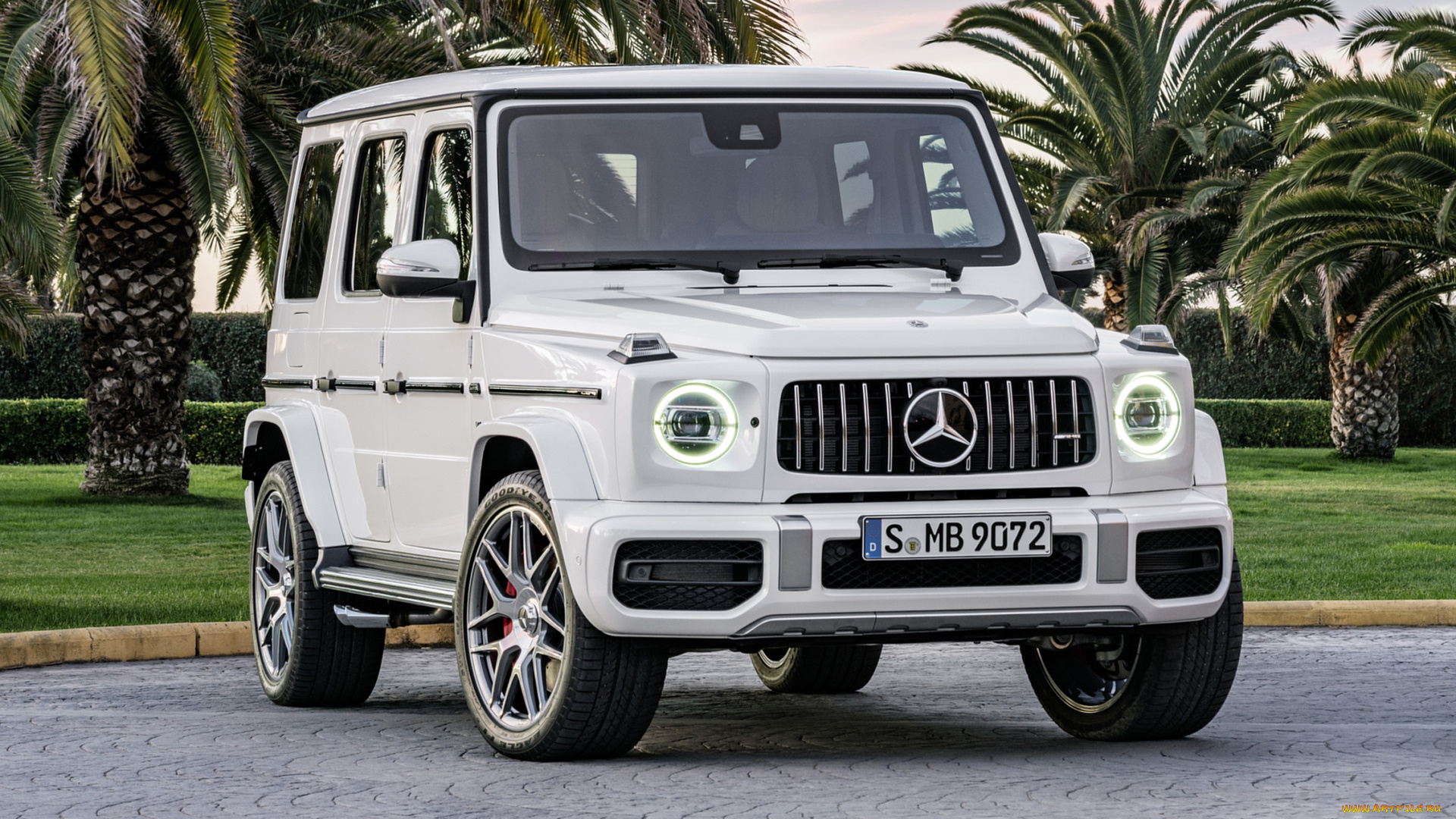 mercedes-benz, amg, g63, 2019, автомобили, mercedes-benz, amg, белый, 2019, g63