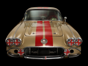 обоя corvette c1 jrg special competition coupe 1960, автомобили, corvette, c1, jrg, special, competition, coupe, 1960
