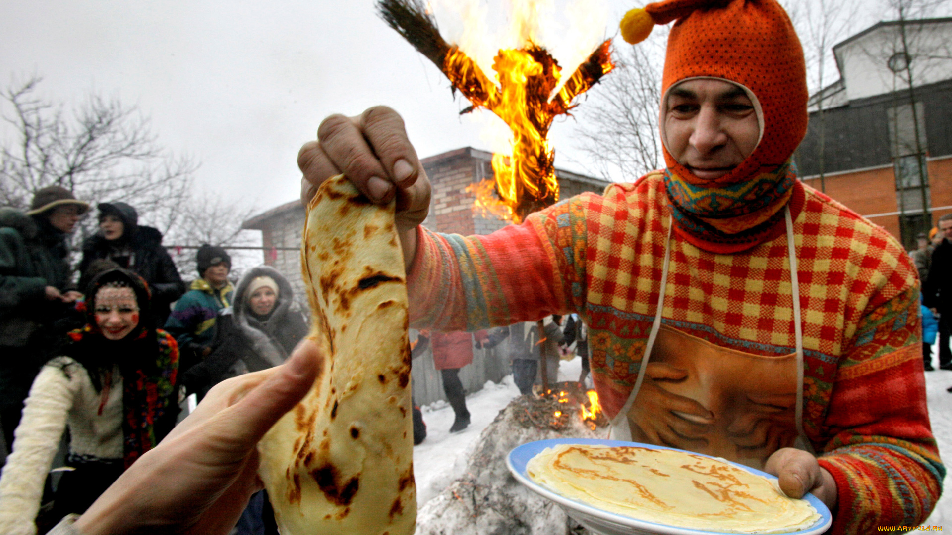 разное, люди, масленица, блины, праздник