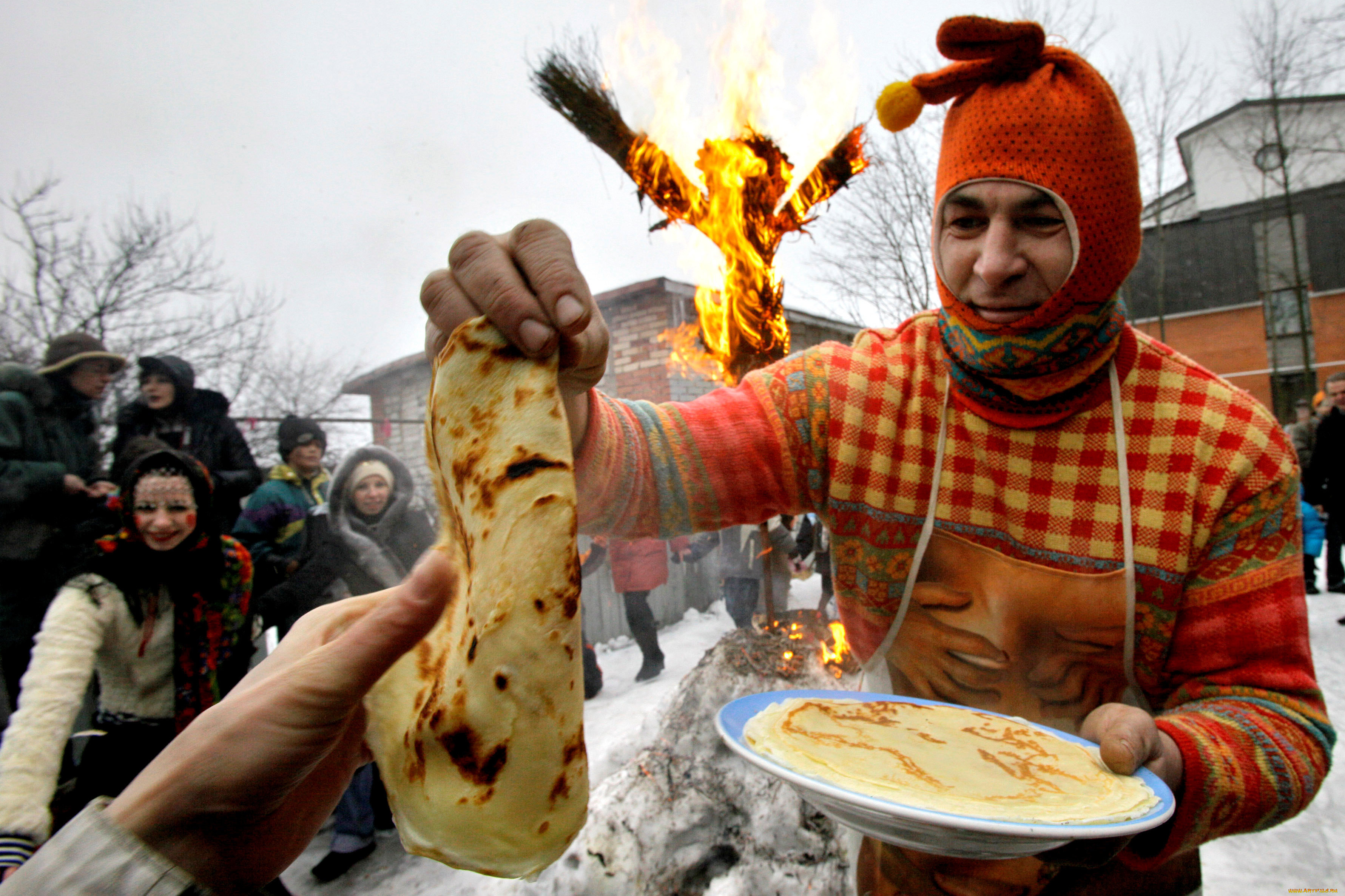 разное, люди, масленица, блины, праздник