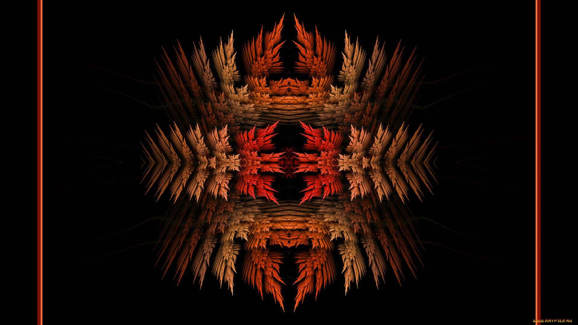 3д, графика, fractal, фракталы, узор