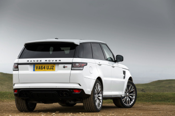 Картинка автомобили range+rover range rover sport svr uk-spec 2015г светлый