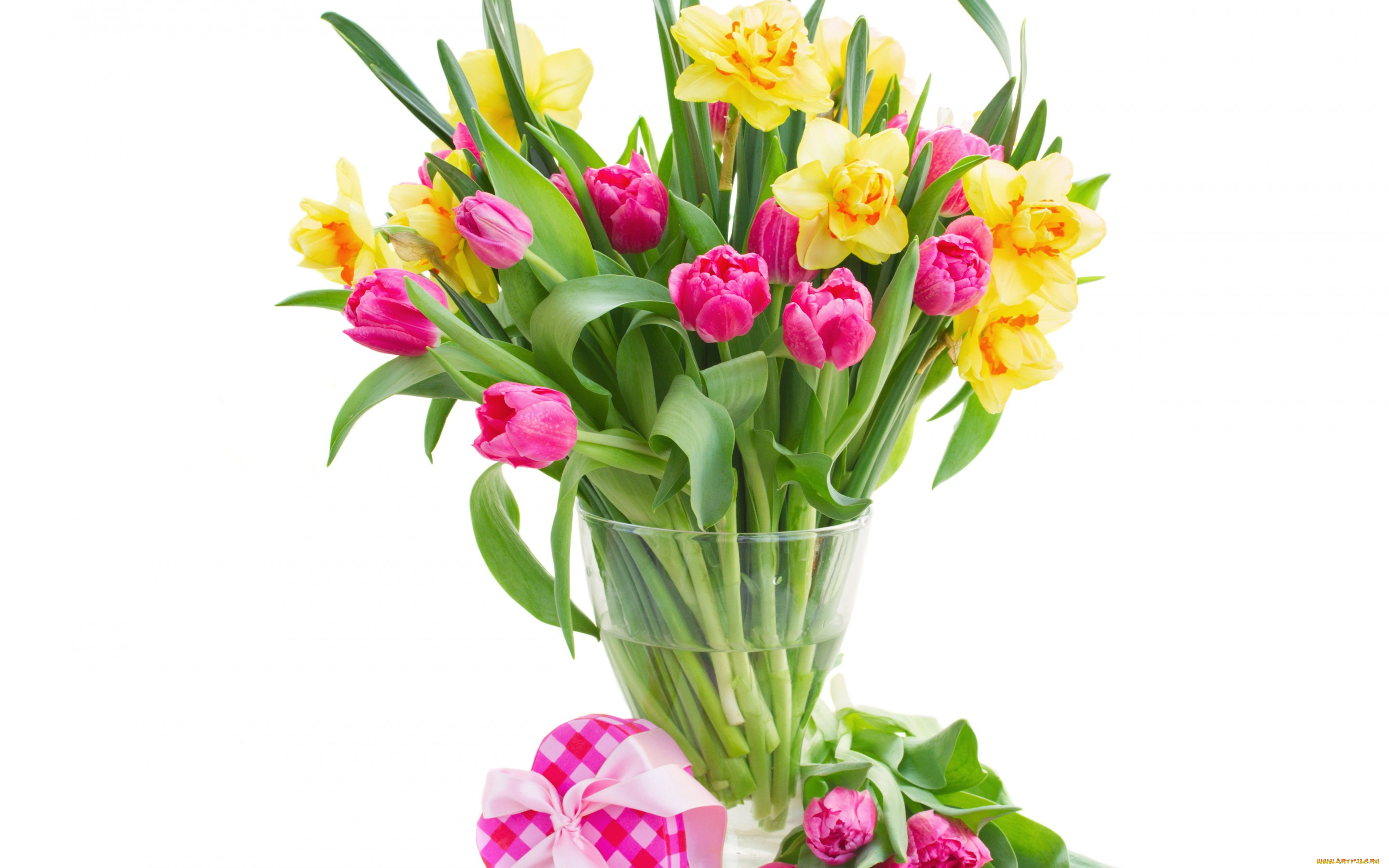 цветы, букеты, , композиции, тюльпаны, подарок, gift, tulips, daffodils, весна, нарциссы
