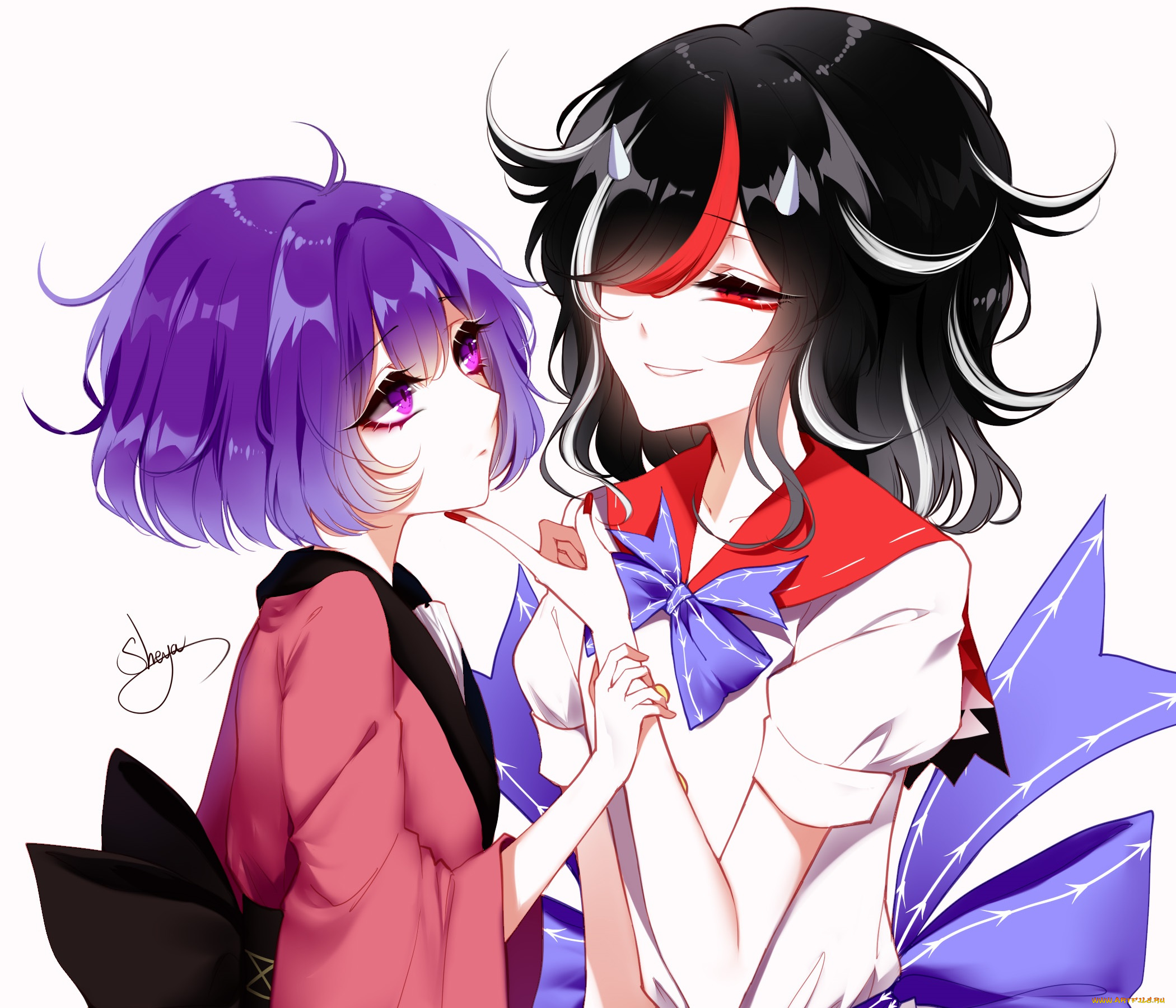 sheya, аниме, touhou, девушка