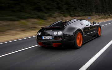 Картинка автомобили bugatti veyron grand sport