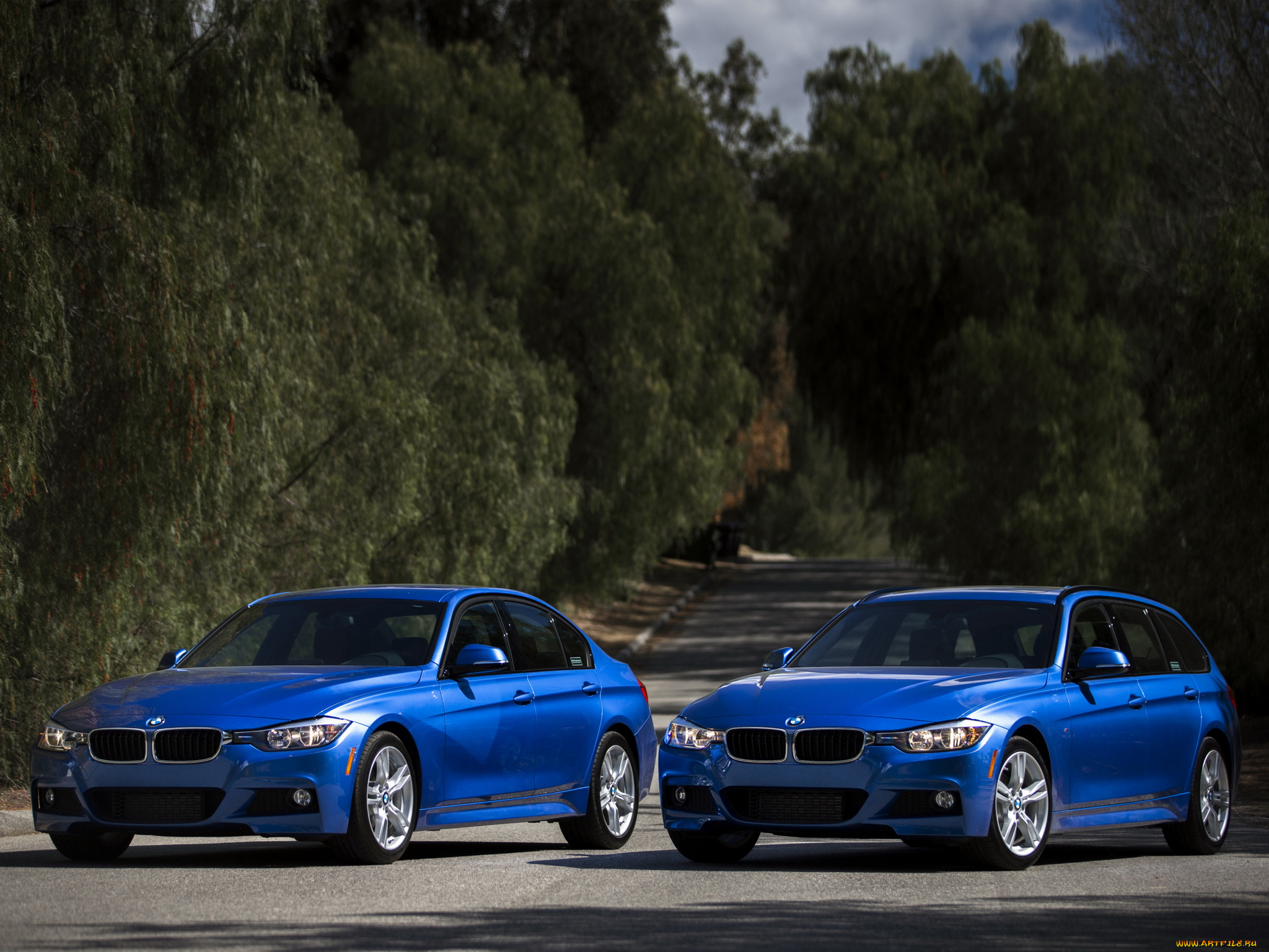 автомобили, bmw, 3, 2012, синий, f30-f80, series