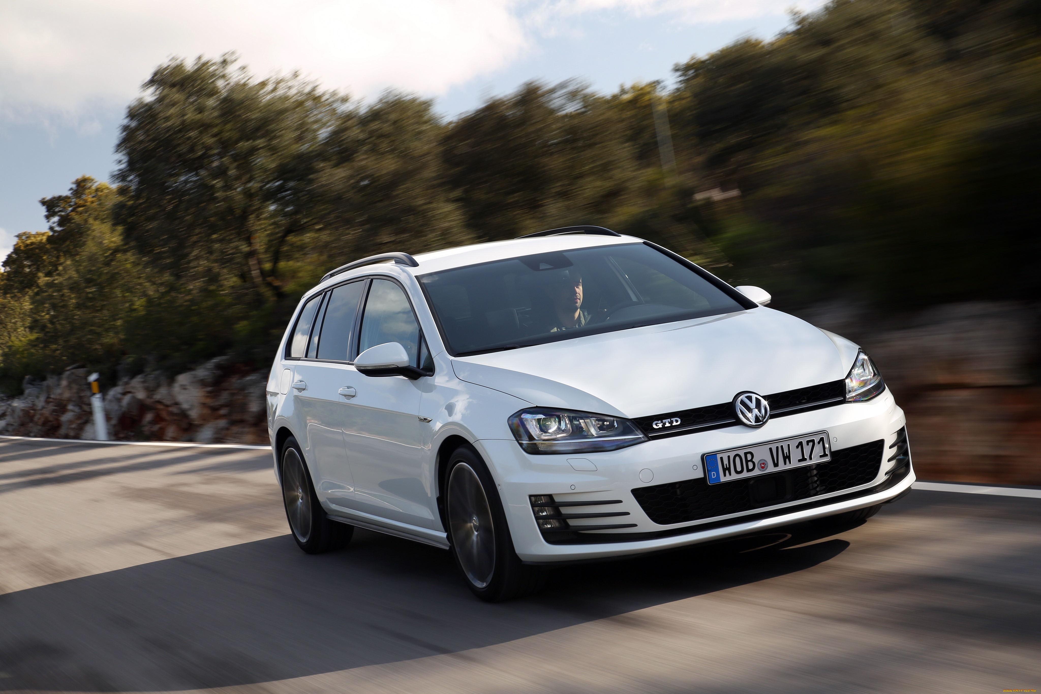 автомобили, volkswagen, gtd, variant, typ, 5g, 2015г, светлый, golf