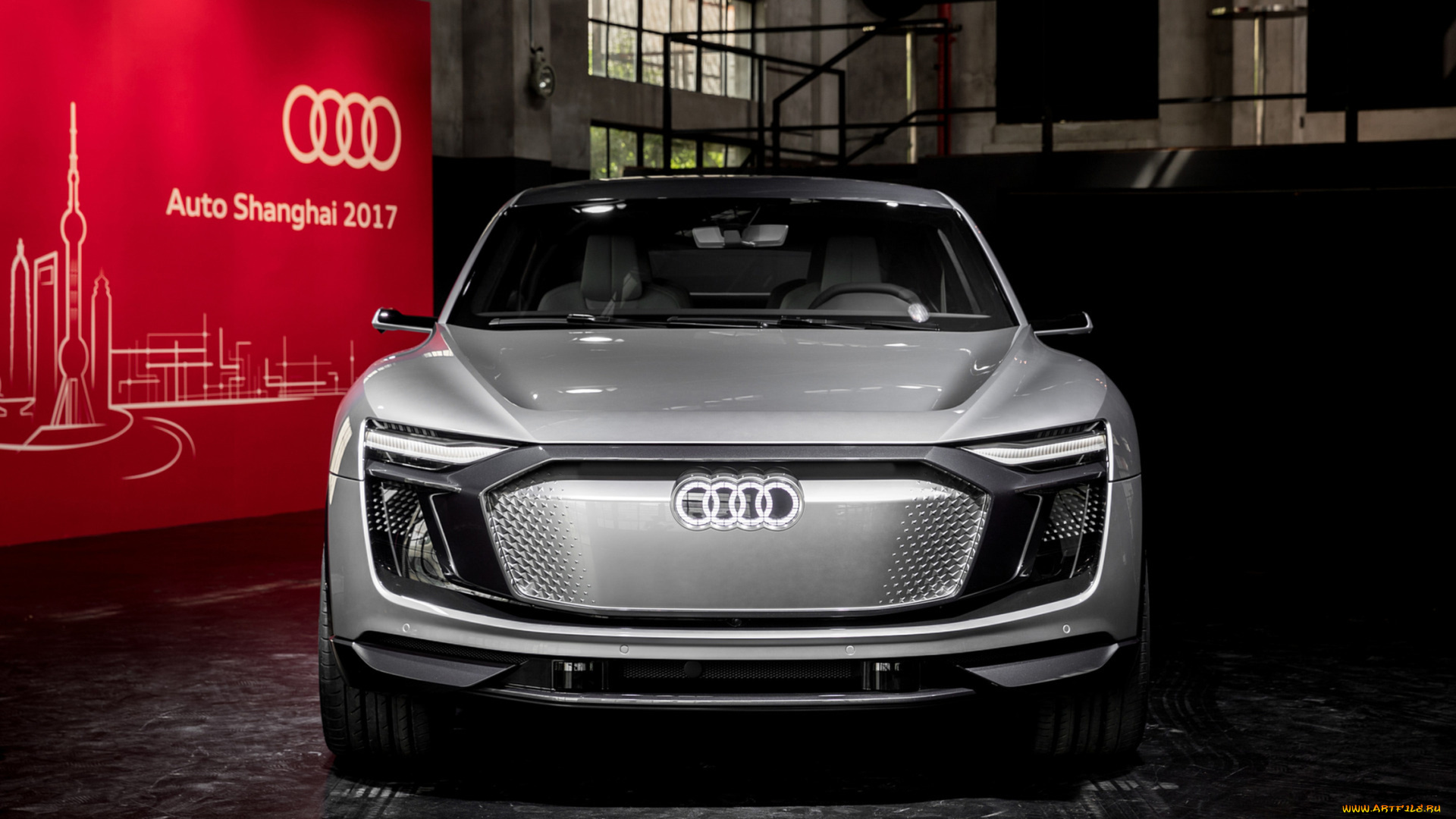 audi, e-, tron, sportback, concept, 2017, автомобили, audi, e-, tron, sportback, concept, 2017