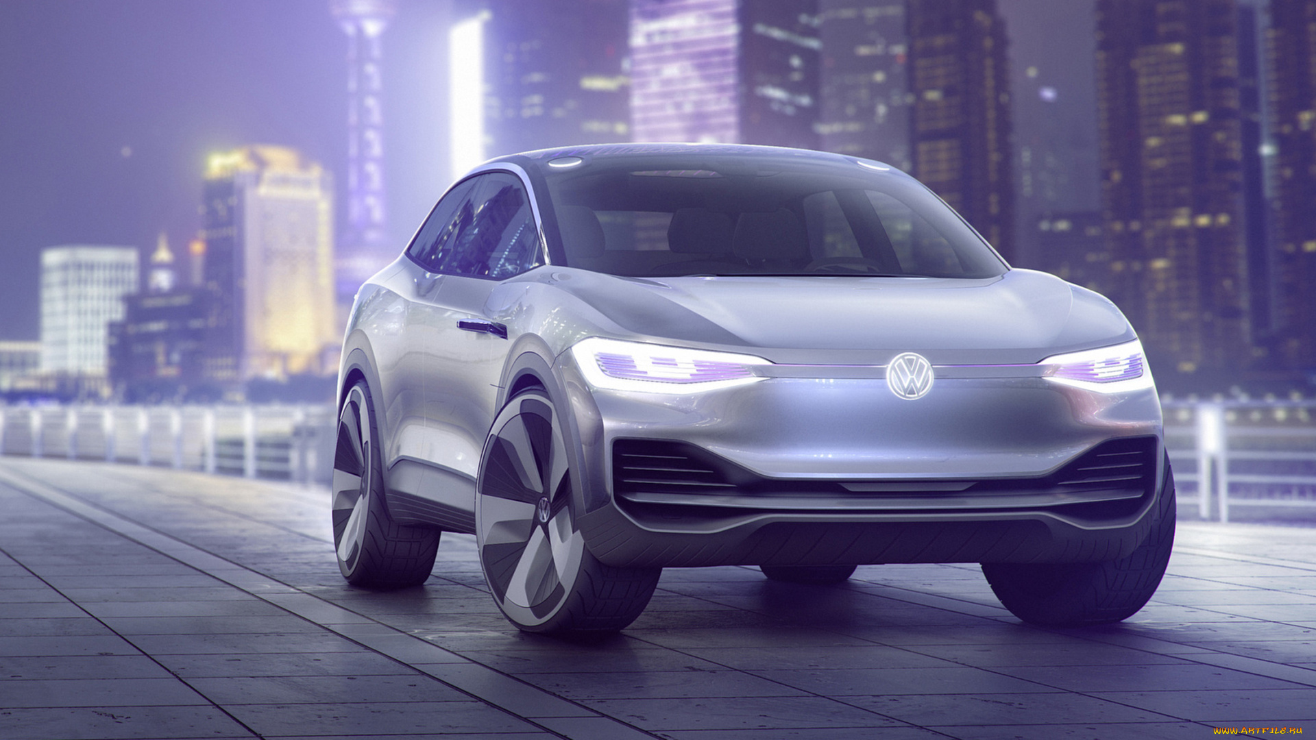 volkswagen, i, , crozz, concept, 2017, автомобили, 3д, volkswagen, i, d, crozz, concept, 2017