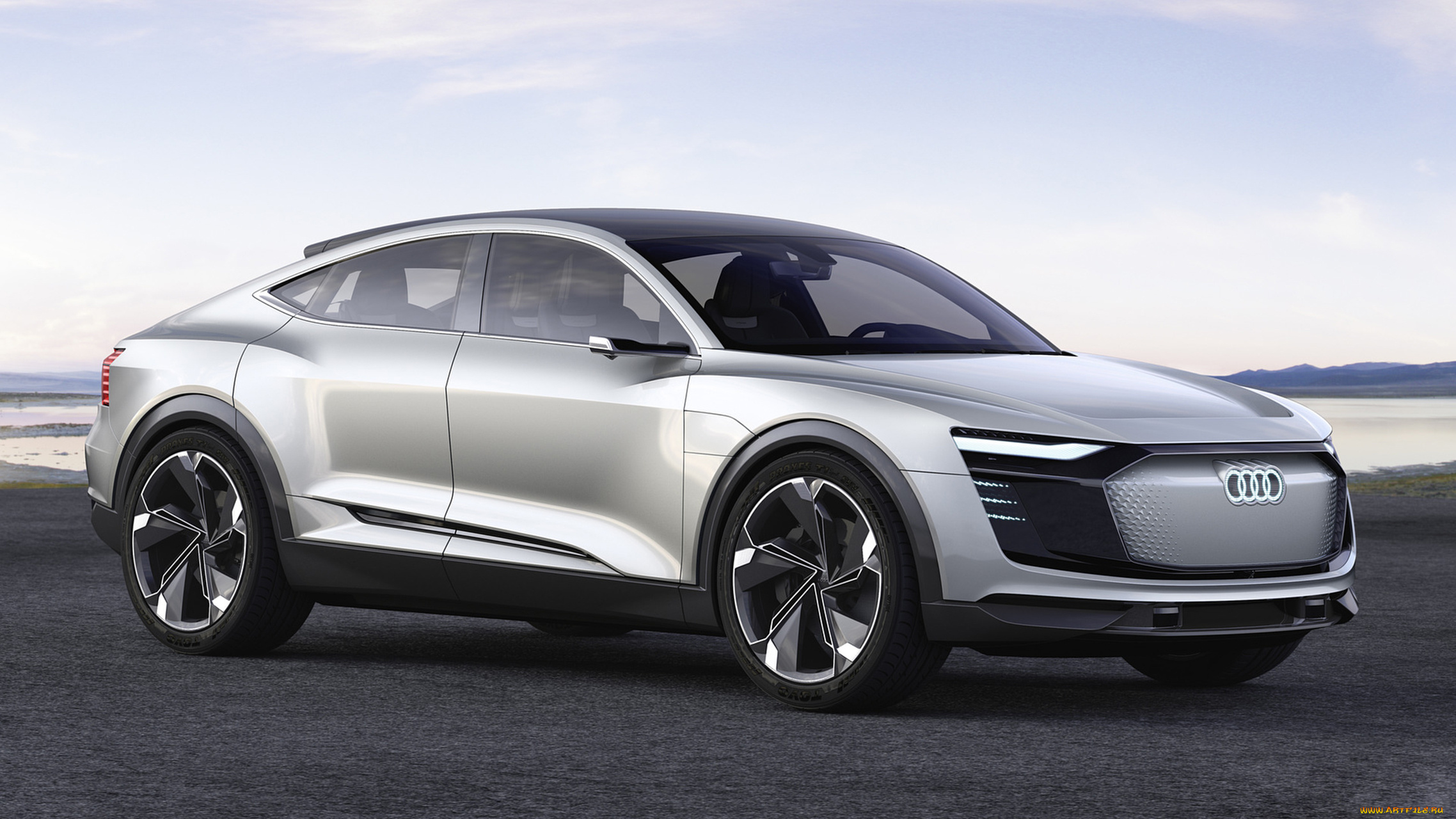 audi, e-, tron, sportback, concept, 2017, автомобили, audi, e-, tron, sportback, concept, 2017