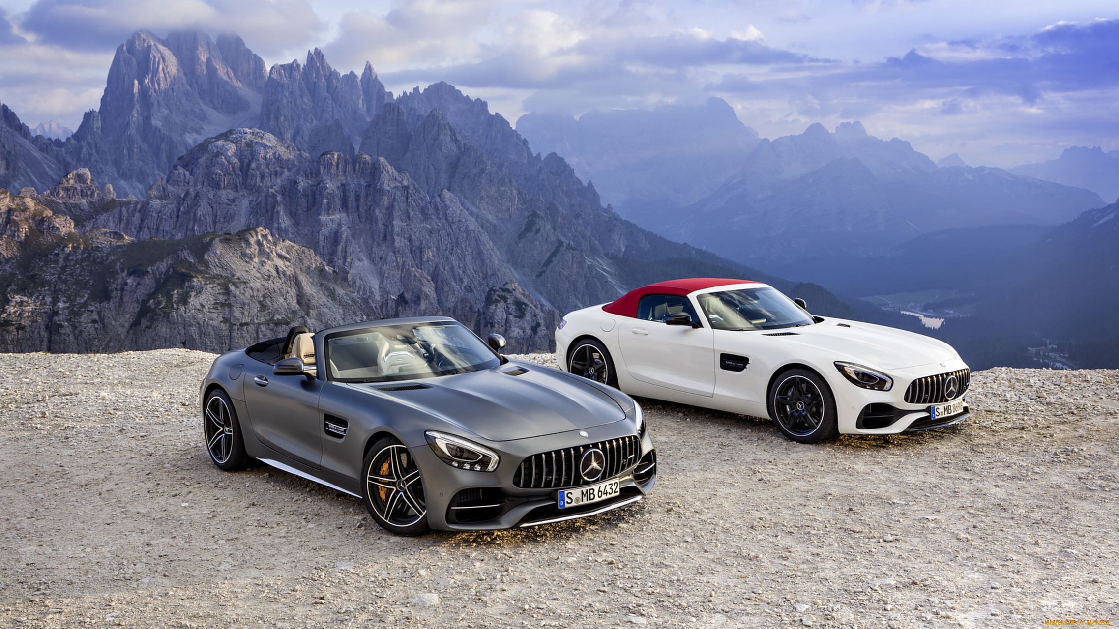 mercedes-benz, amg-gt, and, gt-c, roadsters, 2018, автомобили, mercedes-benz, 2018, -roadsters, amg-gt, gt-c