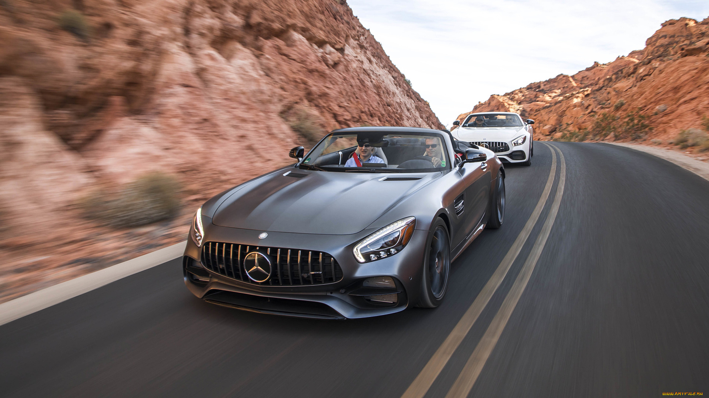 mercedes-benz, amg-gt, and, gt-c, roadsters, 2018, автомобили, mercedes-benz, amg-gt, gt-c, roadsters, 2018