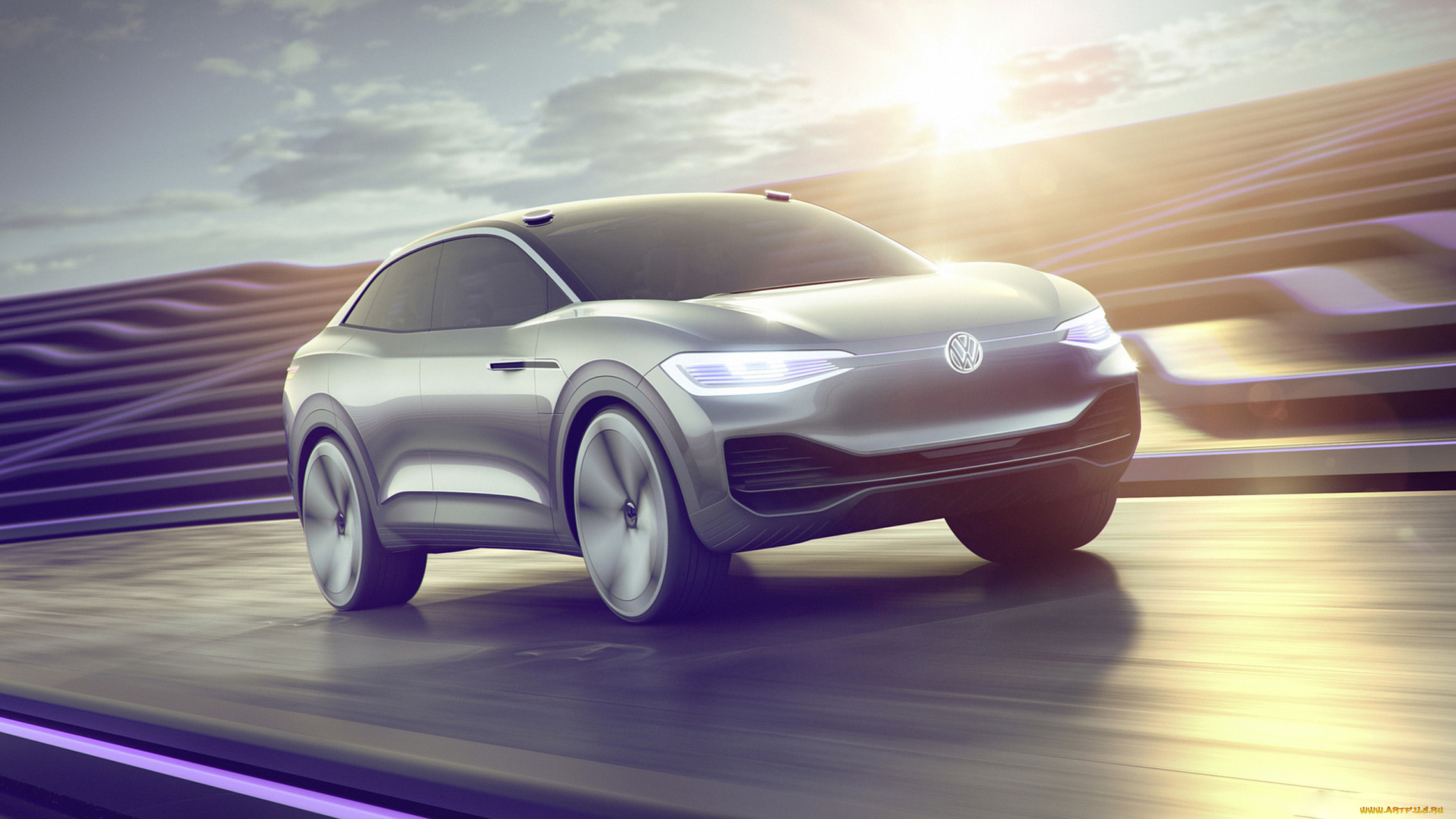 volkswagen, i, , crozz, concept, 2017, автомобили, 3д, volkswagen, i, d, crozz, concept, 2017