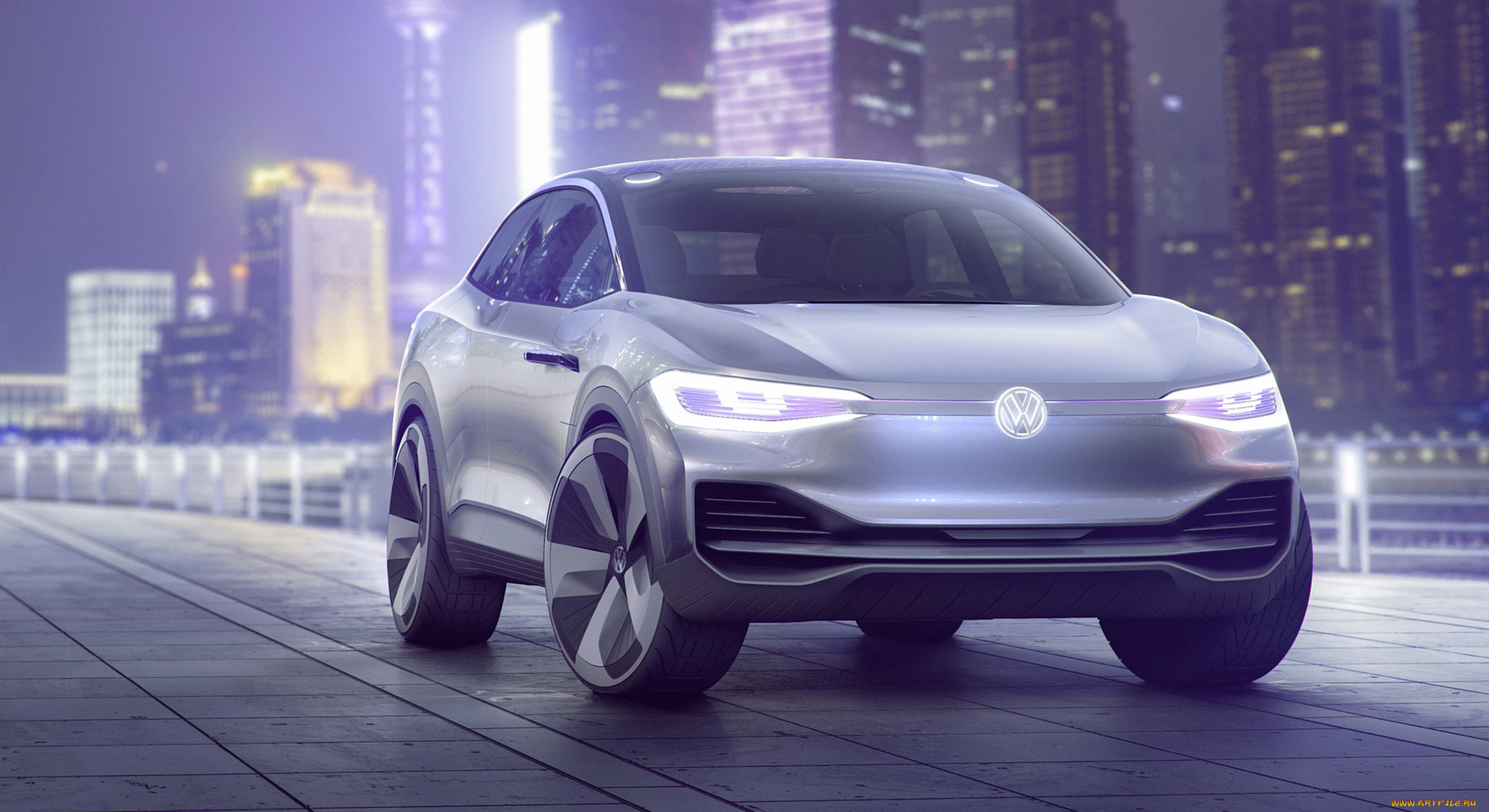 volkswagen, i, , crozz, concept, 2017, автомобили, 3д, volkswagen, i, d, crozz, concept, 2017