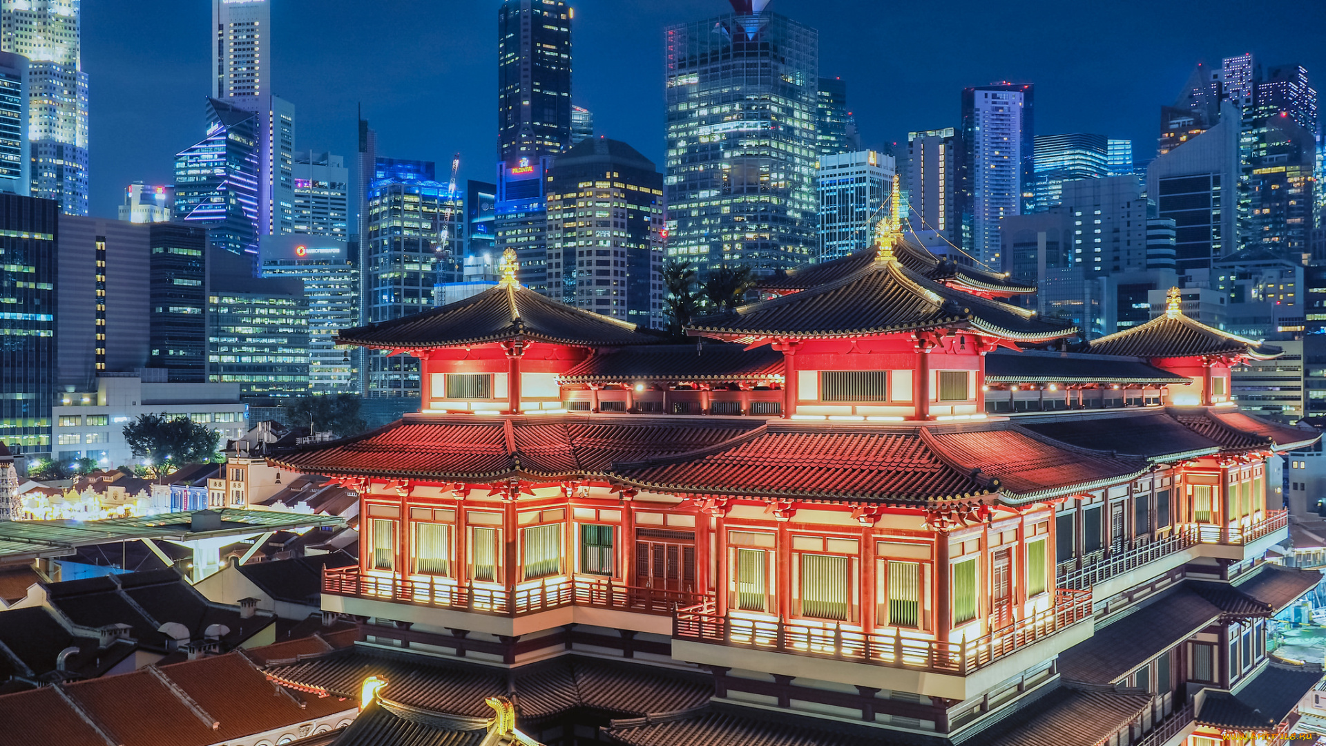 buddha, tooth, relic, temple, города, сингапур, , сингапур, простор