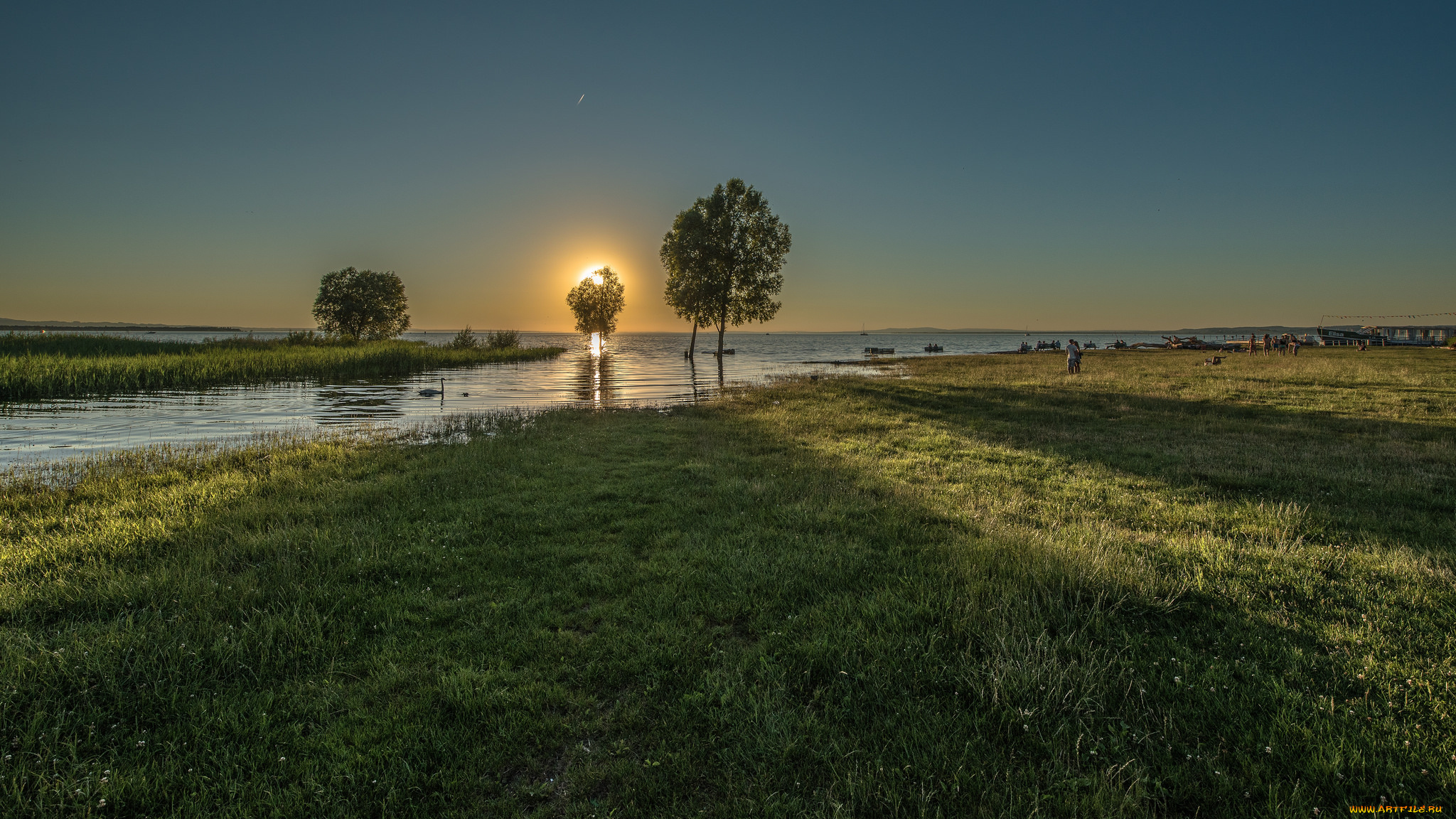 природа, водопады, простор